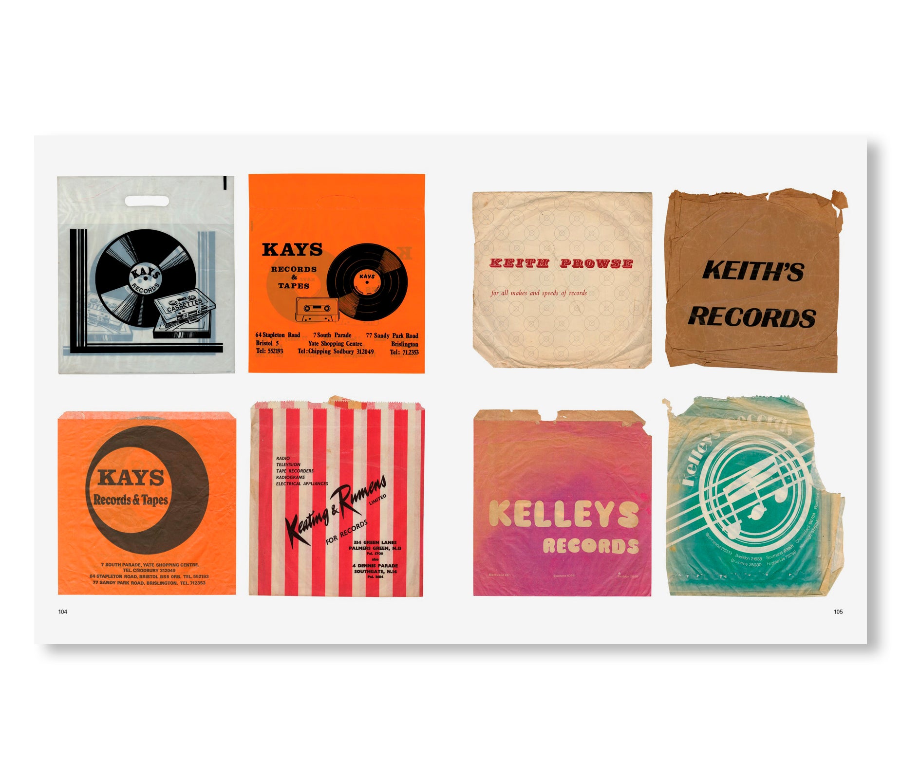 A–Z OF RECORD SHOP BAGS by Jonny Trunk