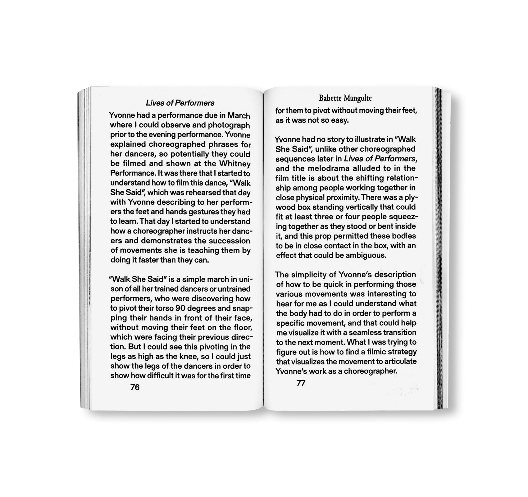 PRIVILEGE: AN YVONNE RAINER FILMOGRAPHY by Yvonne Rainer [EXTENDED EDITION]