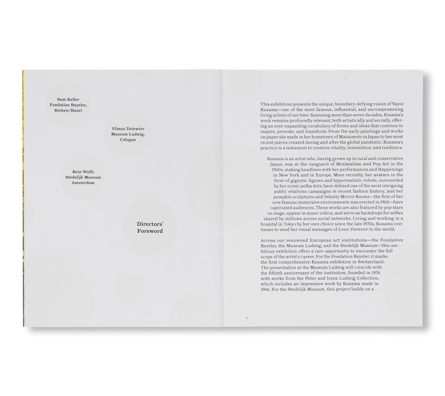 YAYOI KUSAMA by Yayoi Kusama [ENGLISH EDITION] (HATJE CANTZ)