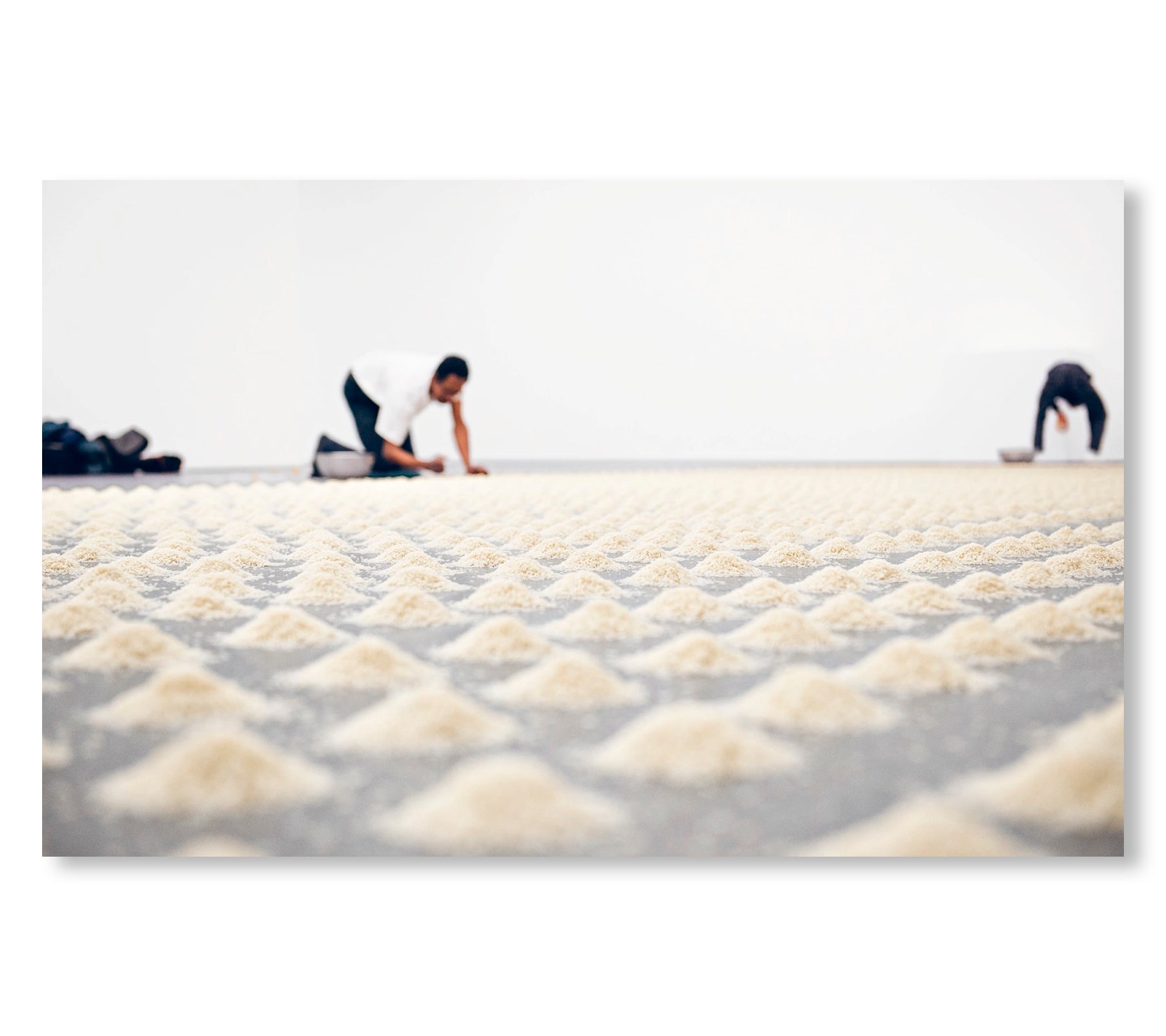 CROSSING THE RIVER by Wolfgang Laib