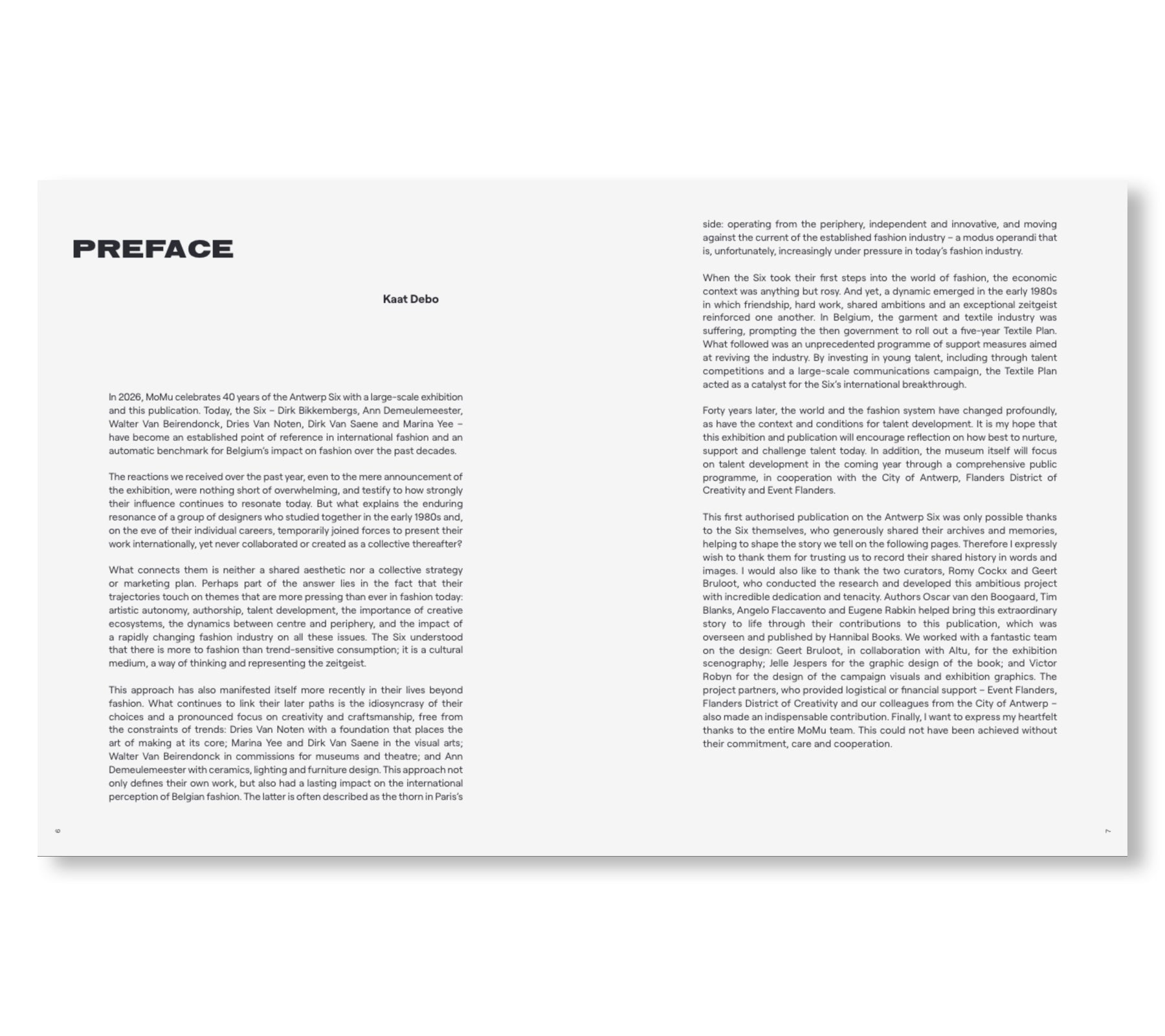 THE ANTWERP SIX [ENGLISH EDITION]