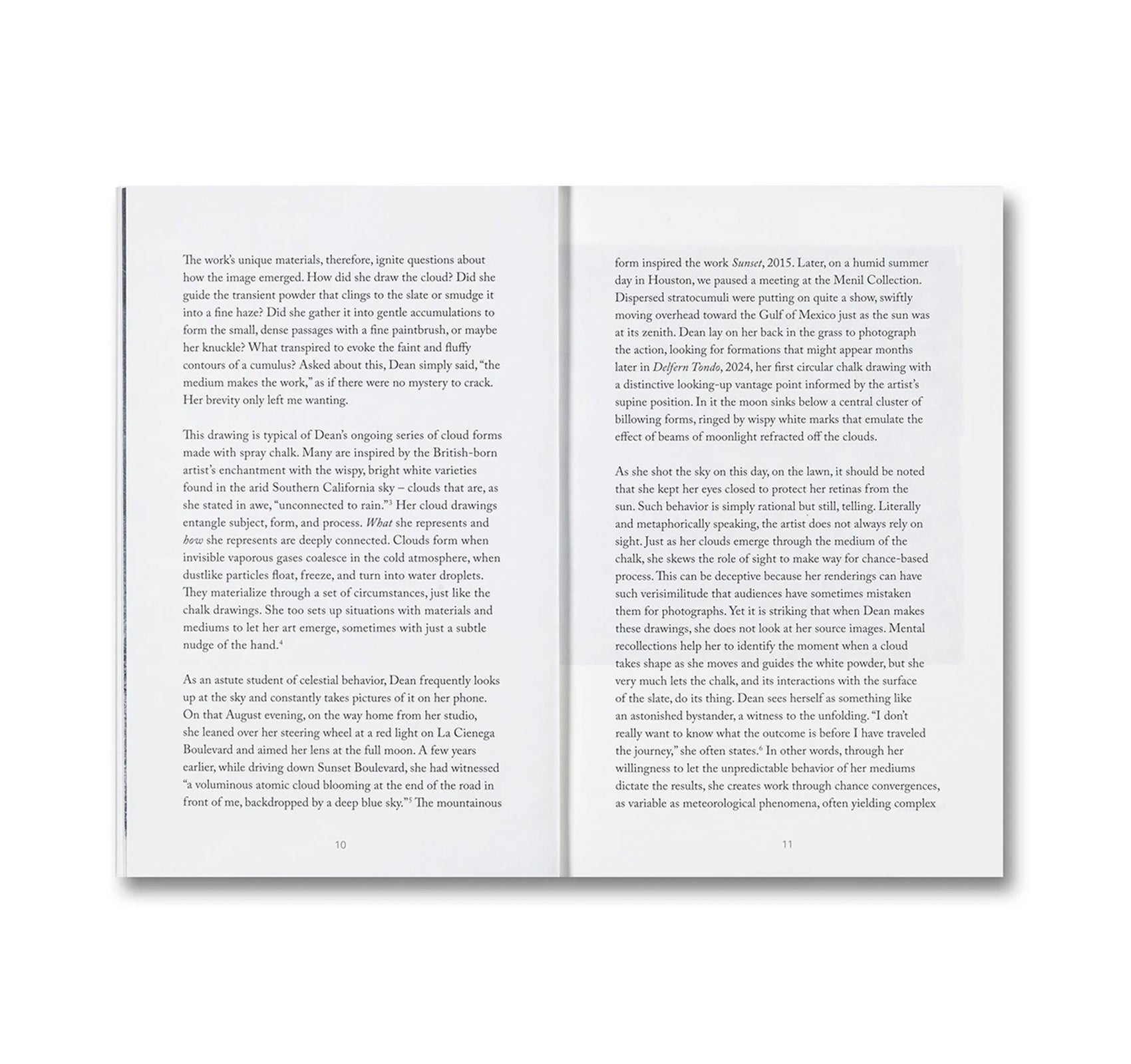 BLIND FOLLY OR HOW TACITA DEAN DRAWS by Michelle White, Tacita Dean