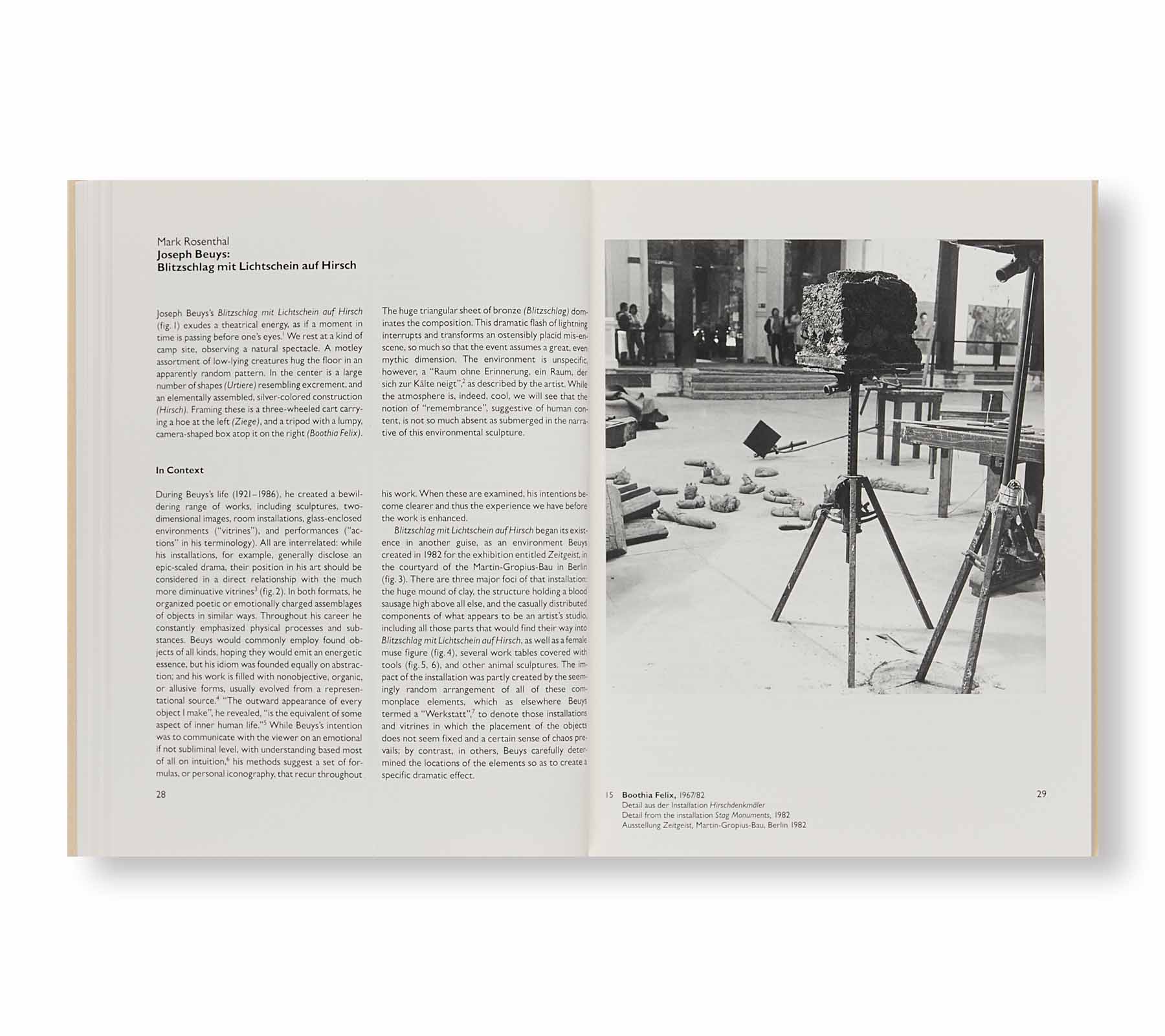 JOSEPH BEUYS – BLITZSCHLAG MIT LICHTSCHEIN AUF HIRSCH by Joseph Beuys