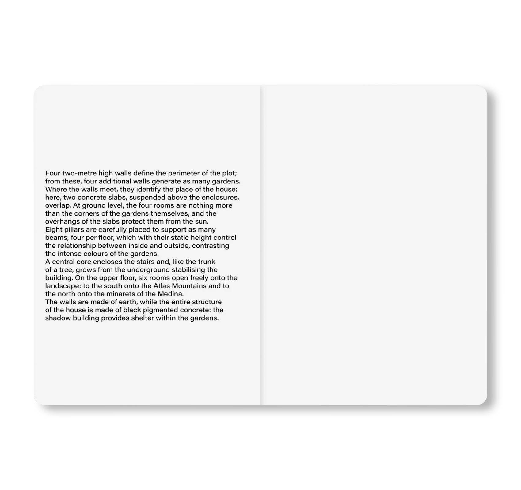 TACCUINO N.4 - VG13 ARCHITECTS