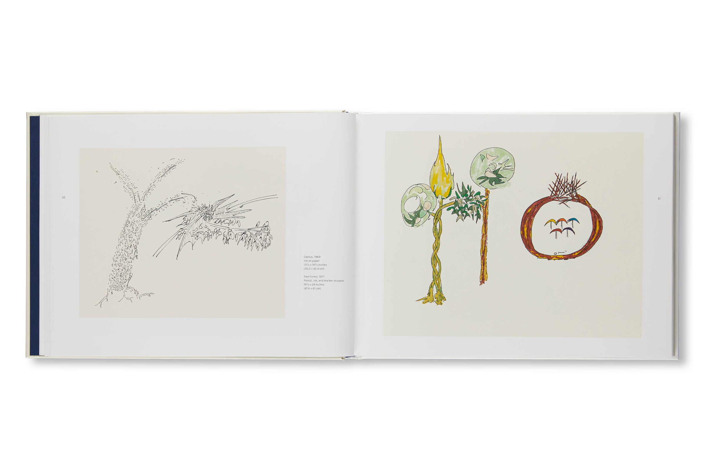 THE BEGINNING OF TREES AND THE END: DRAWINGS AND NOTEBOOKS by Gordon Matta-Clark
