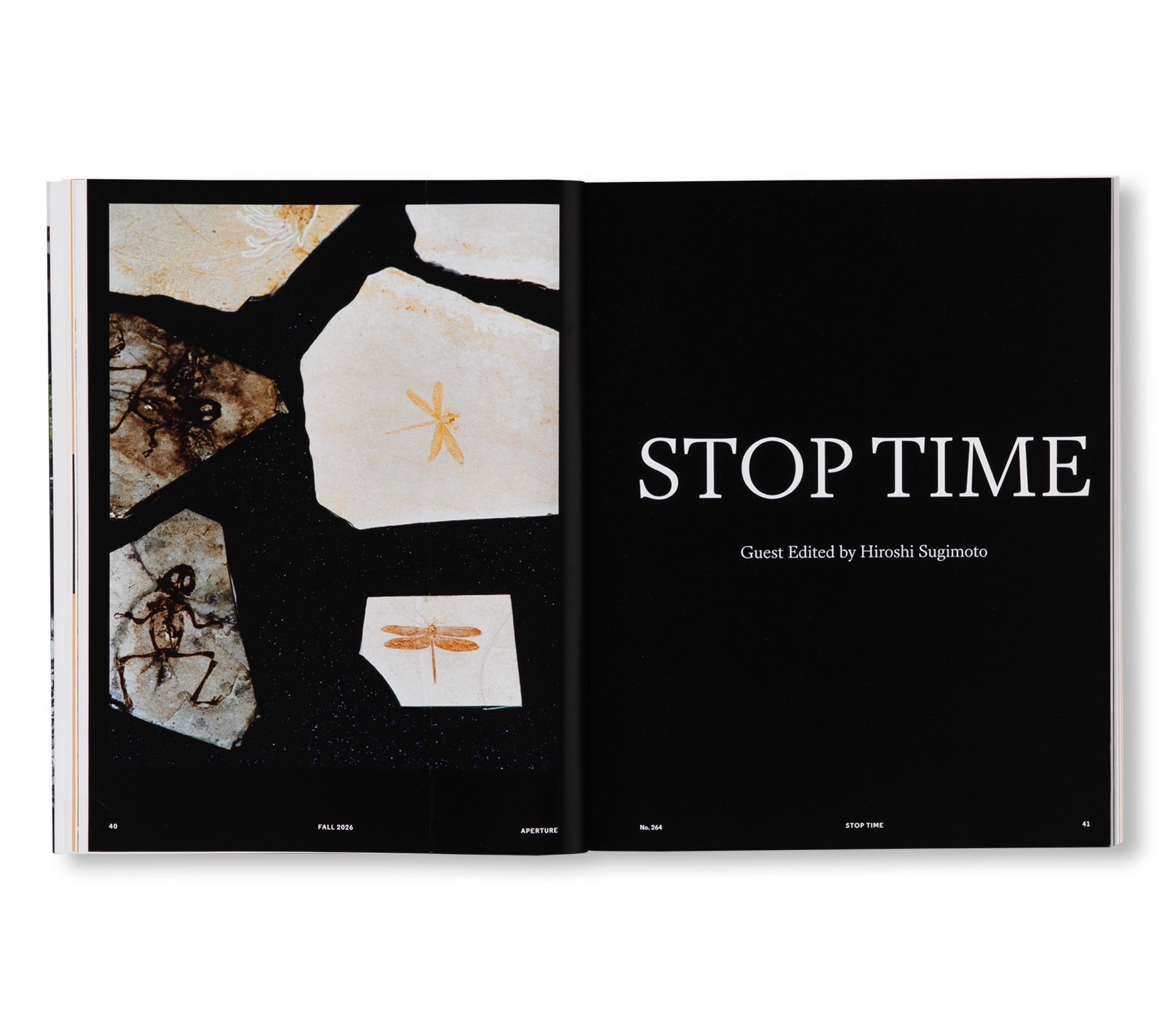 APERTURE 264 - FALL 2026: STOP TIME, GUEST EDITED BY HIROSHI SUGIMOTO