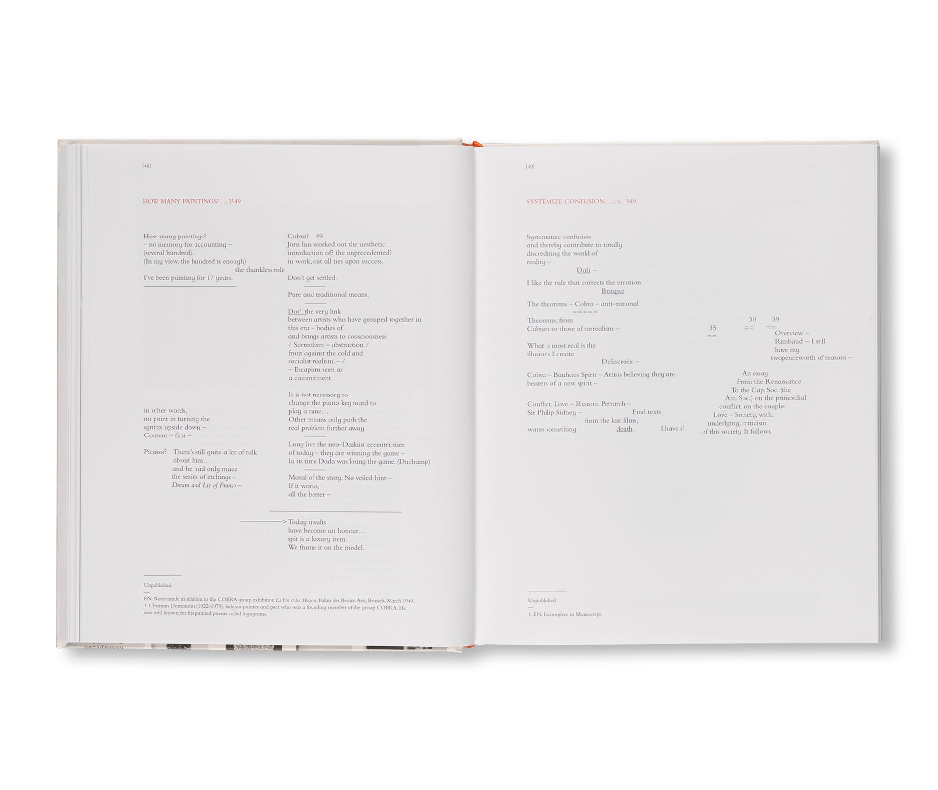 MARCEL BROODTHAERS: COLLECTED WRITINGS by Marcel Broodthaers