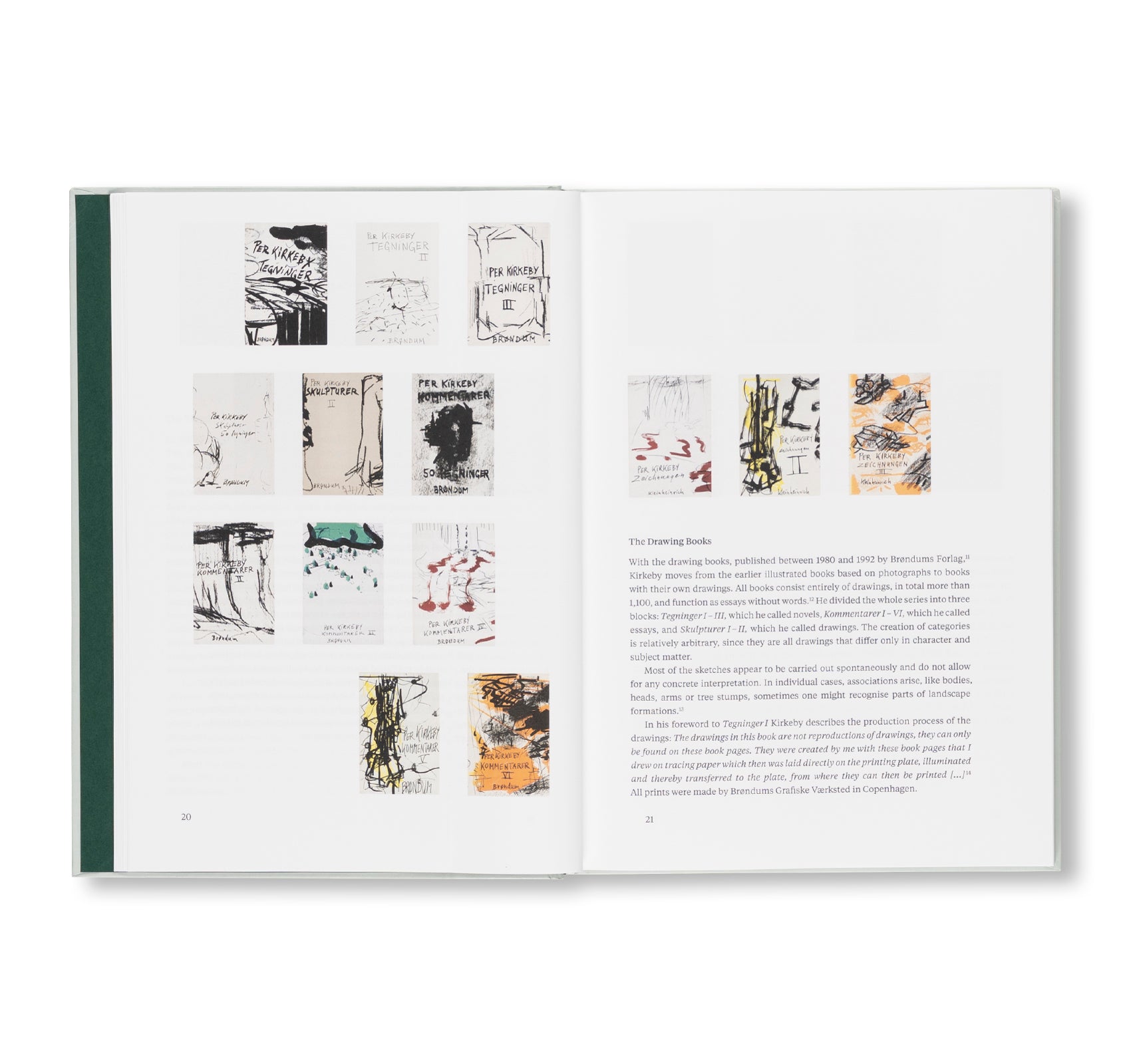PER KIRKEBY: ARTIST BOOKS 1965–2017 by Per Kirkeby