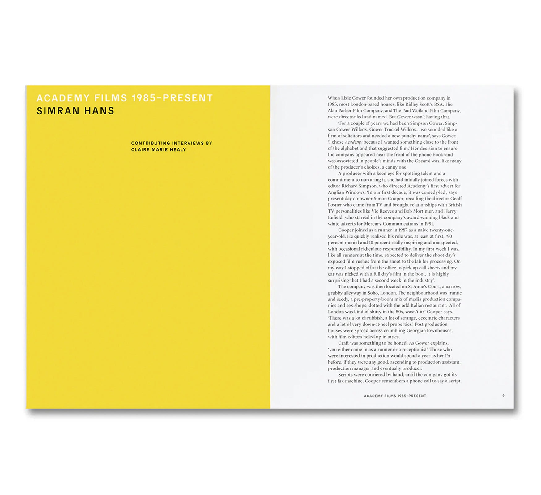 SHORT FORM: 40 YEARS OF MUSIC VIDEOS, ADS, AND THE ART OF MOVING IMAGES by Academy Films