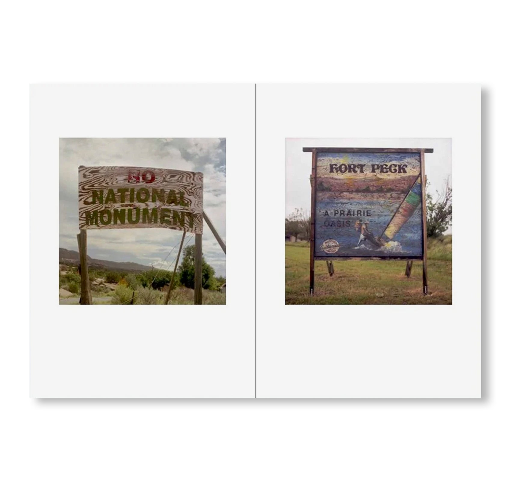 ONE PICTURE BOOK TWO #50: PLYWOOD SIGNS by Steve Fitch