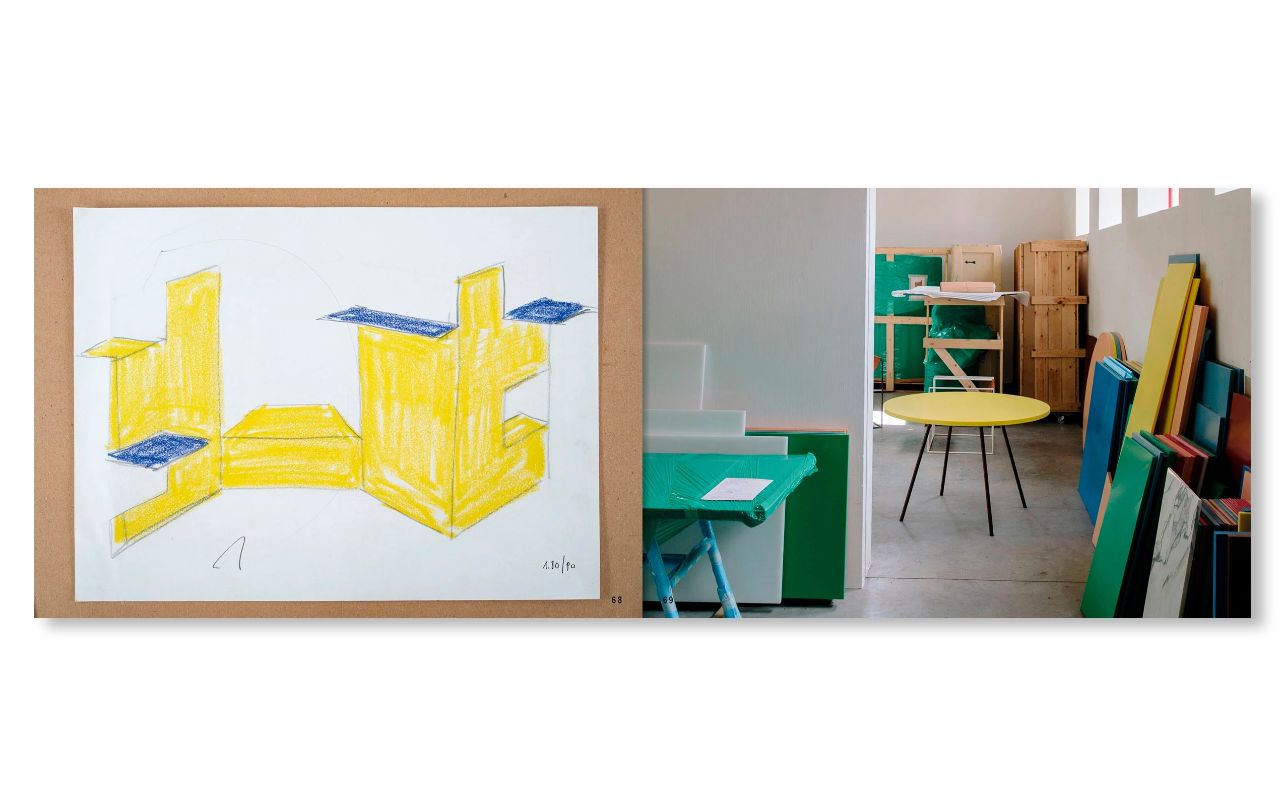 A LOT OF WORK by Muller Van Severen