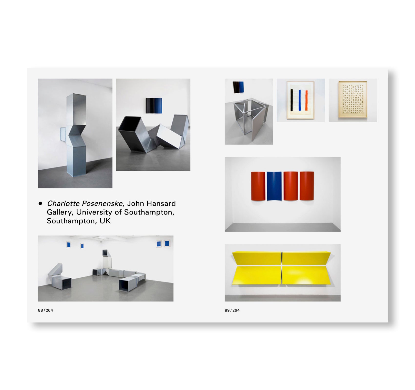 INSTALLATION VIEWS by Charlotte Posenenske