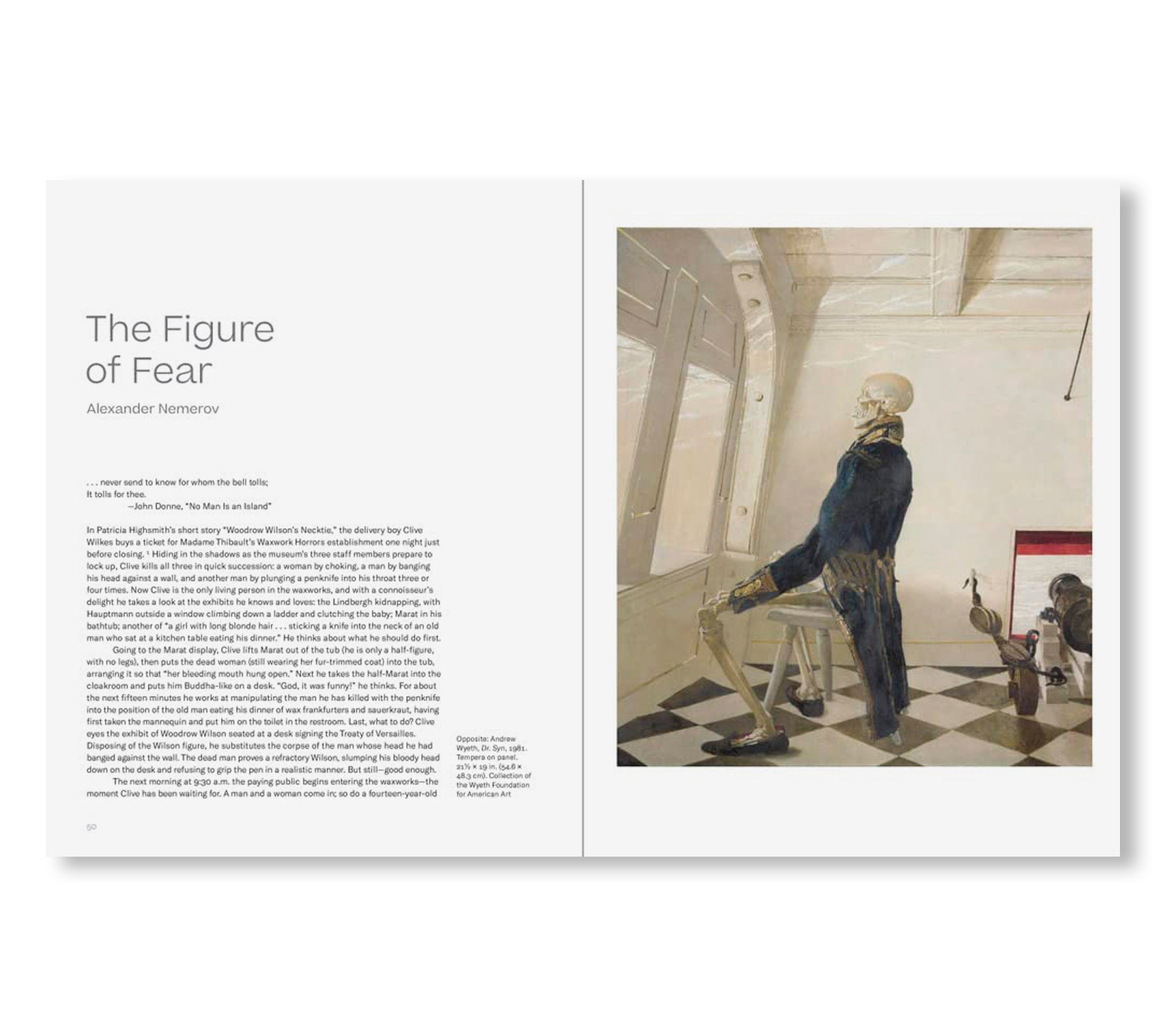 LIFE AND DEATH by Andrew Wyeth