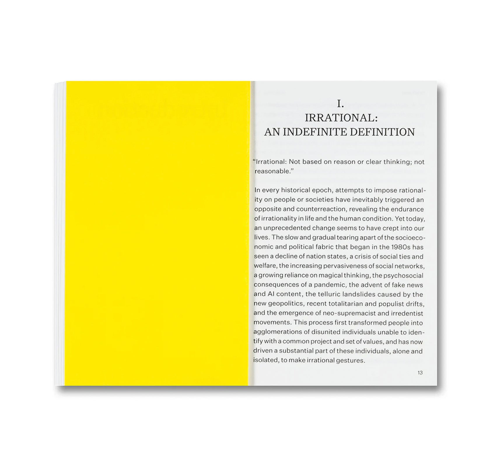 IRRATIONAL: A VISUAL DIRECTORY TO A WORLD WITH NO REASON by Francesco Jodice & Francesco Zanot