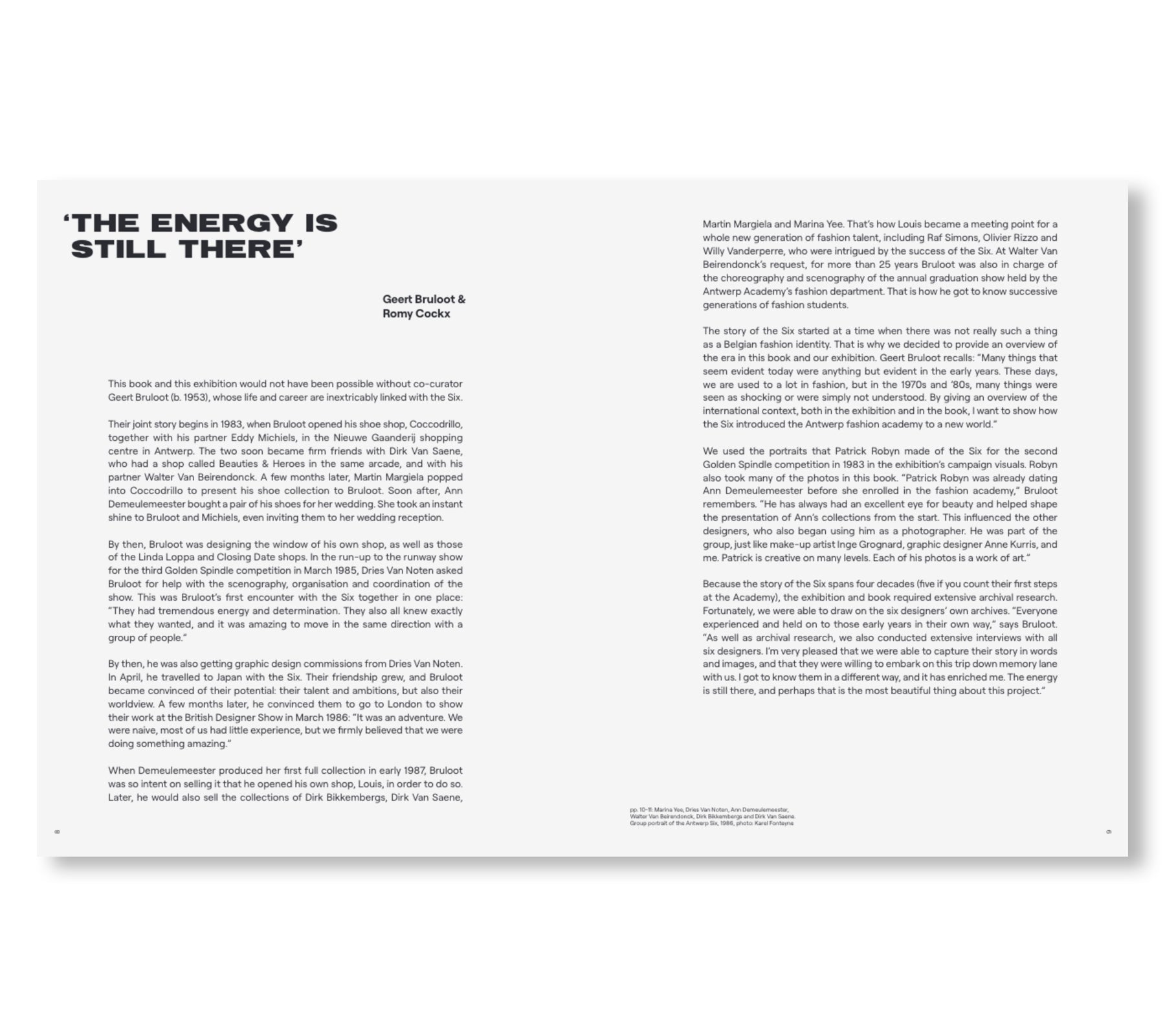 THE ANTWERP SIX [ENGLISH EDITION]