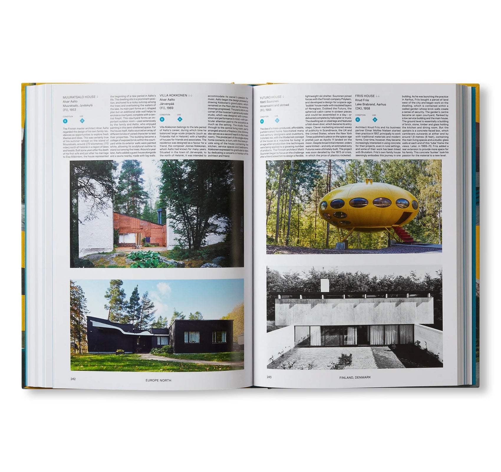 ATLAS OF MID-CENTURY MODERN HOUSES by Dominic Bradbury