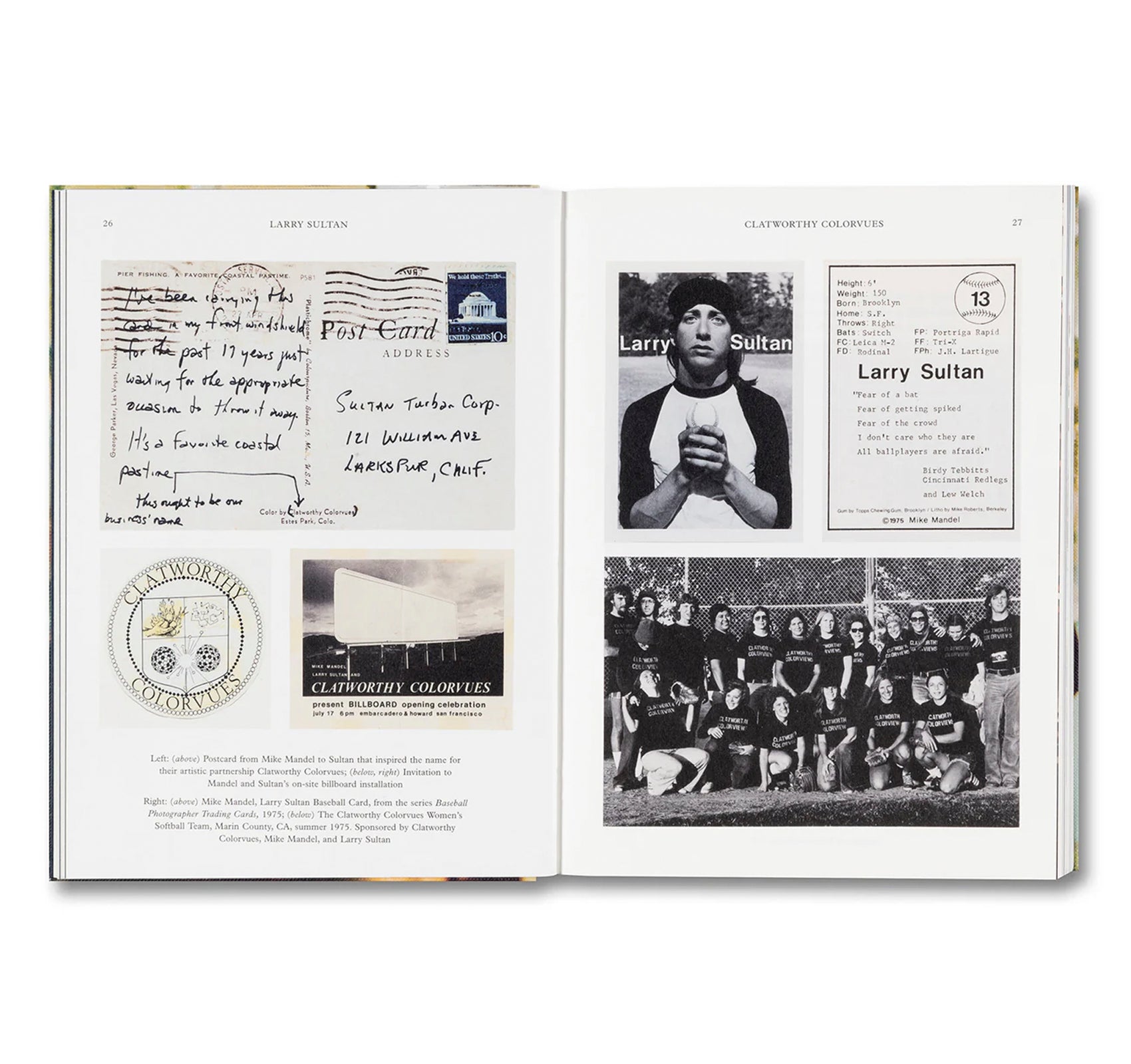 WATER OVER THUNDER: SELECTED WRITINGS by Larry Sultan