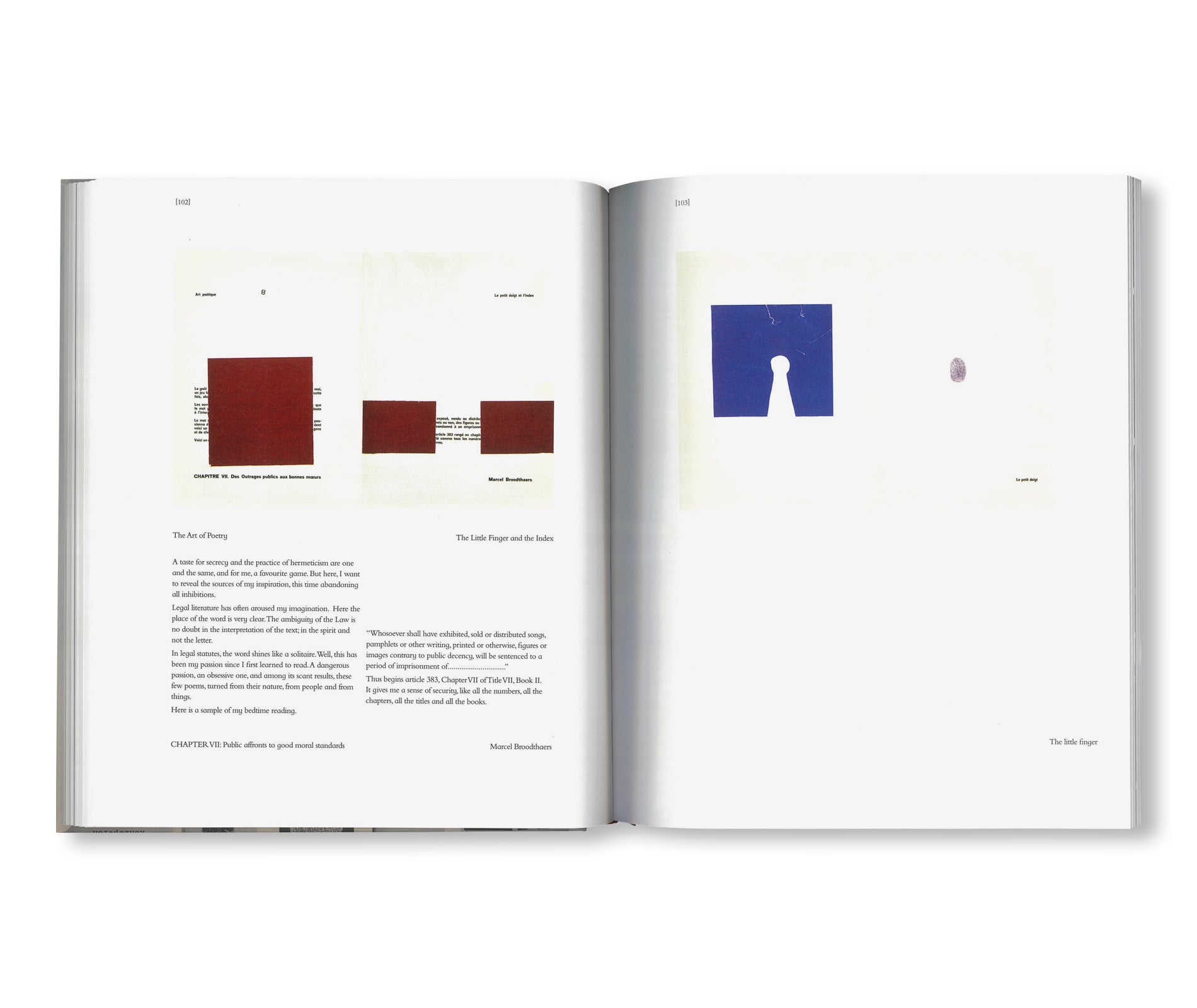 MARCEL BROODTHAERS: COLLECTED WRITINGS by Marcel Broodthaers