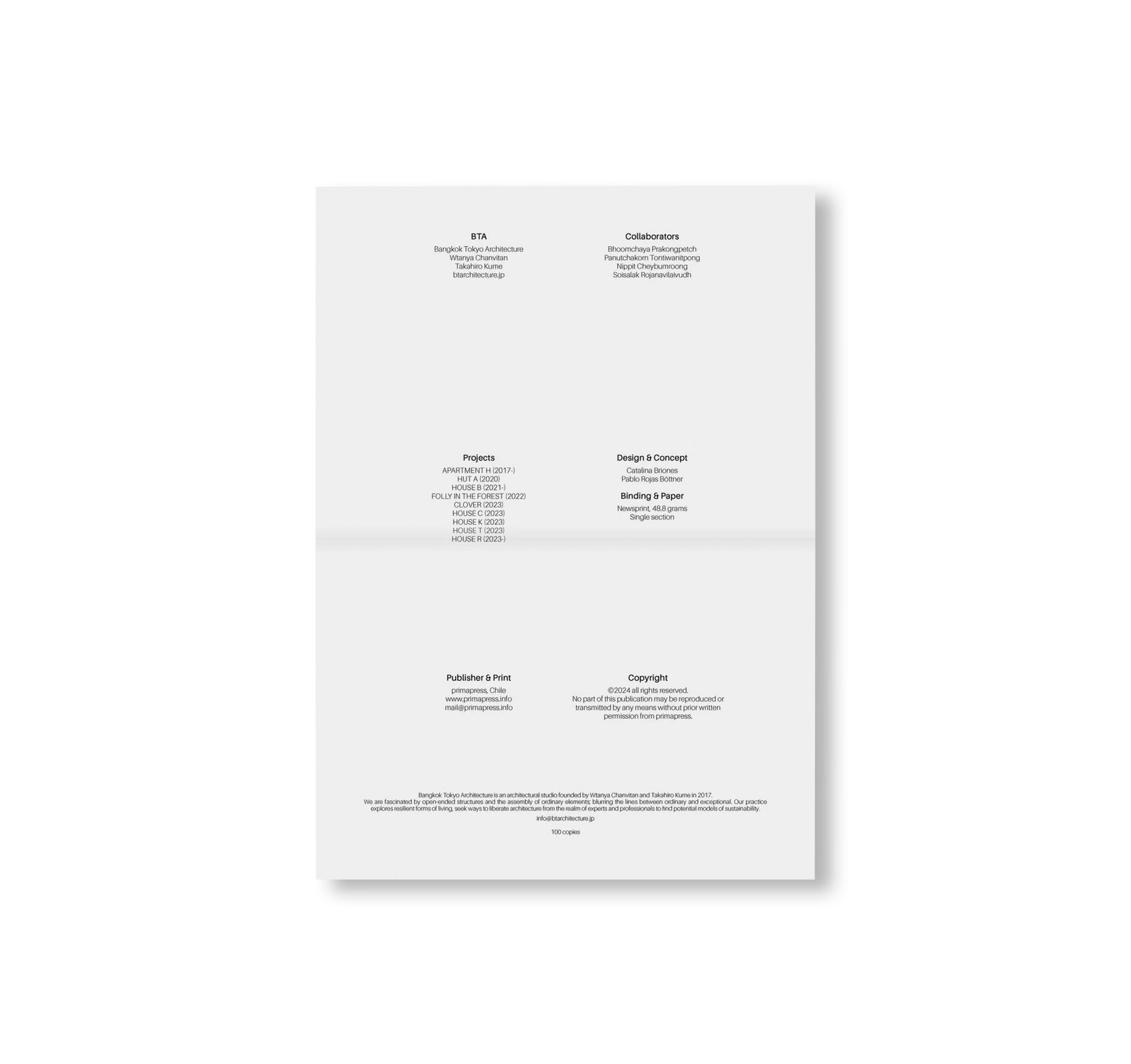 PLANS - BANGKOK TOKYO ARCHITECTURE by Bangkok Tokyo Architecture