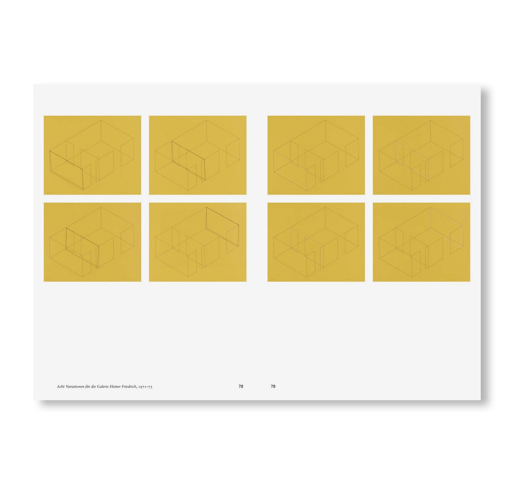 THREADING SPACE by Fred Sandback