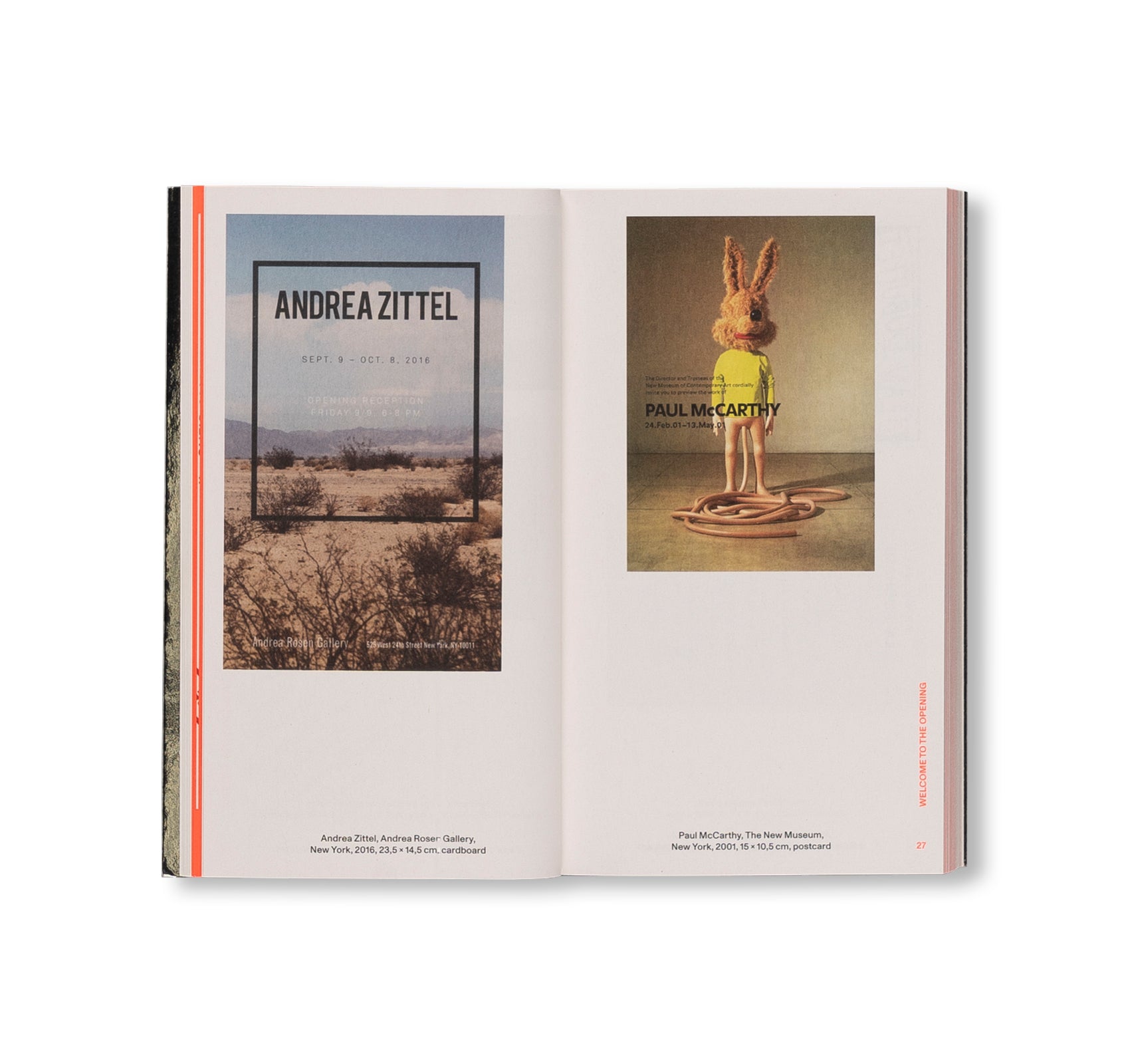 A WORK WILL BE SHOWN. ARTIST’S INVITATIONS AND ANNOUNCEMENTS 1960-2020 by Maurizio Nannucci