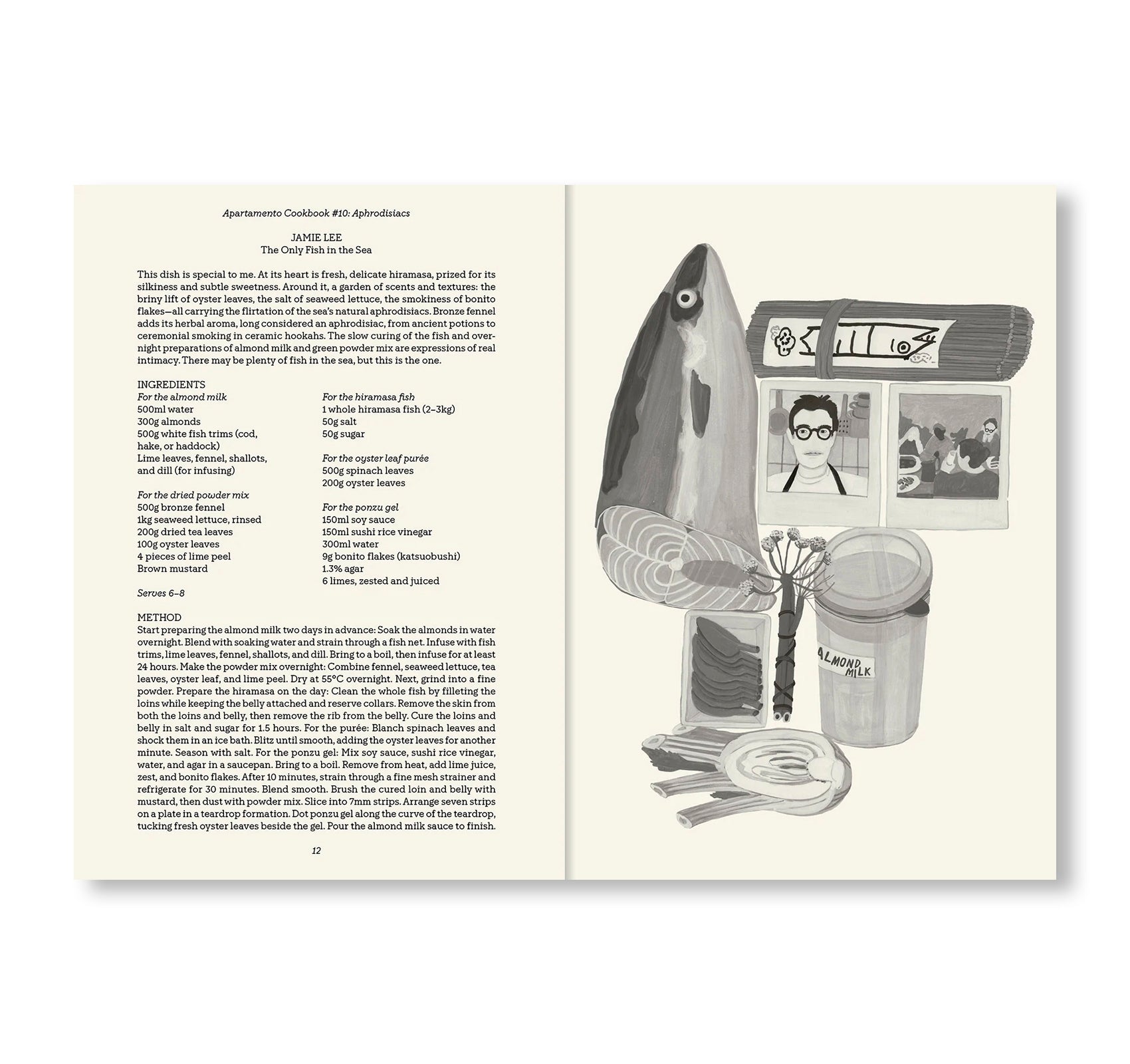 APARTAMENTO COOKBOOK #10: APHRODISIACS