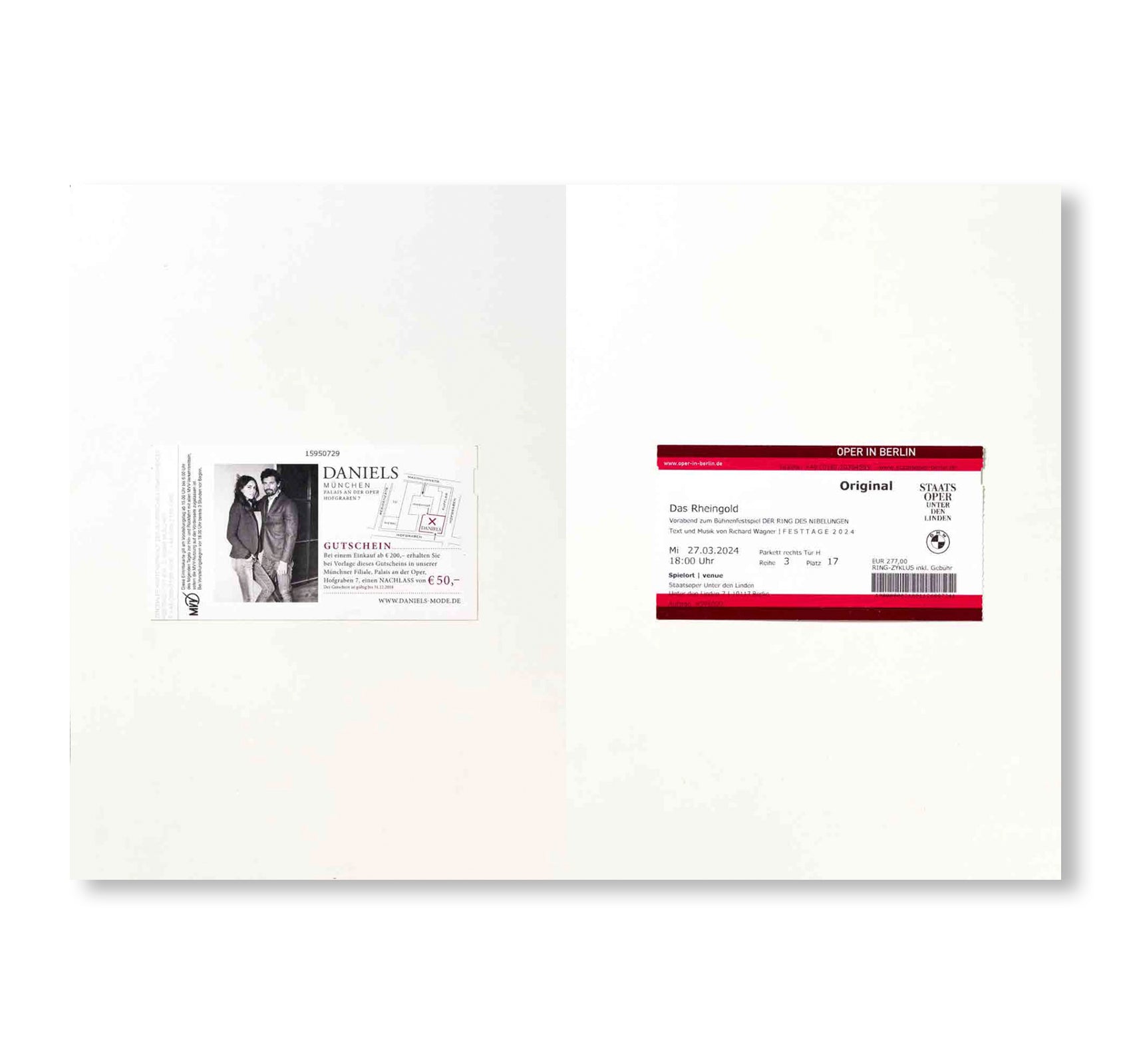 TICKETS TO THE CORE by Jac Leirner