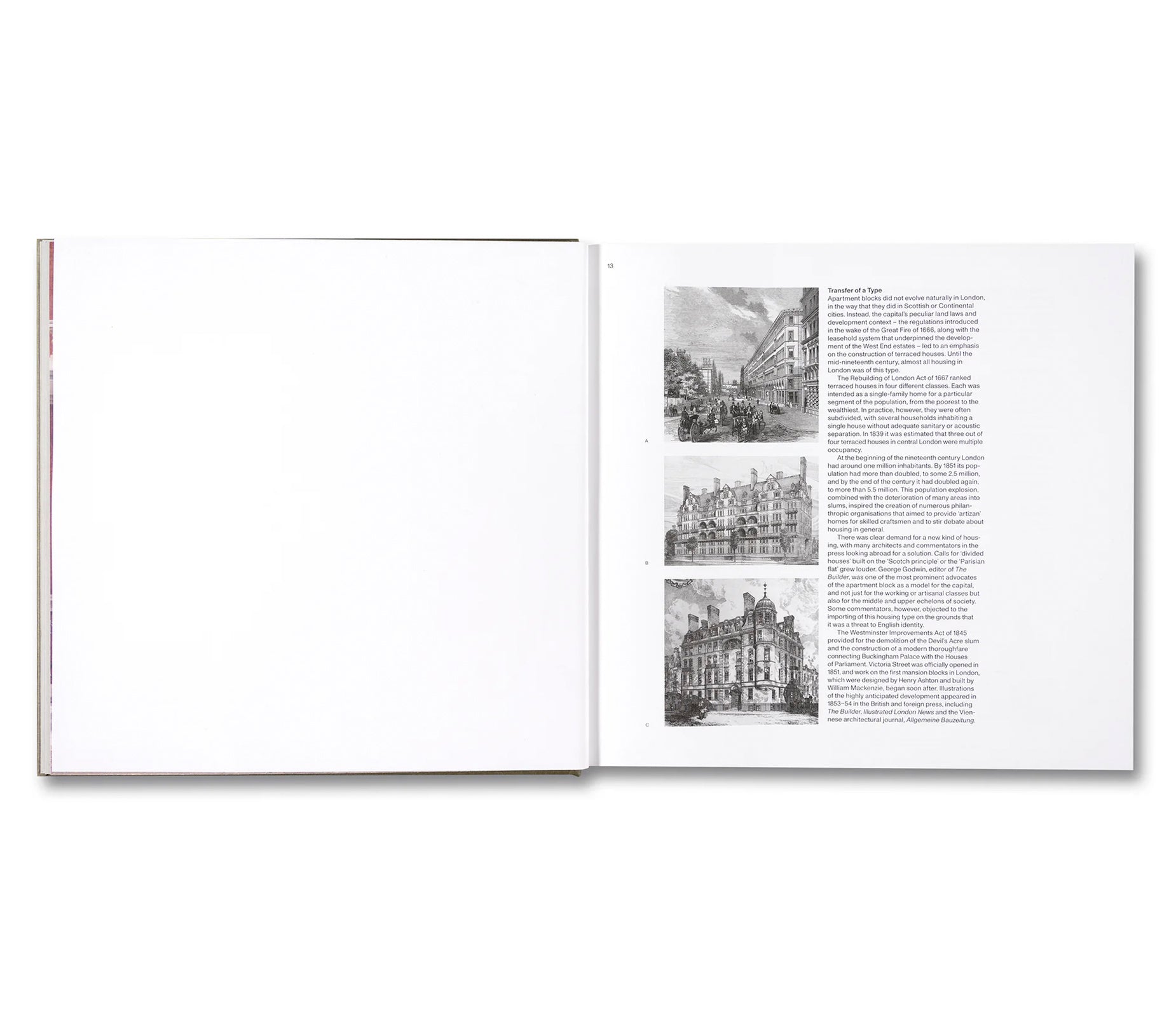 AT HOME IN LONDON: THE MANSION BLOCK by Karin Templin