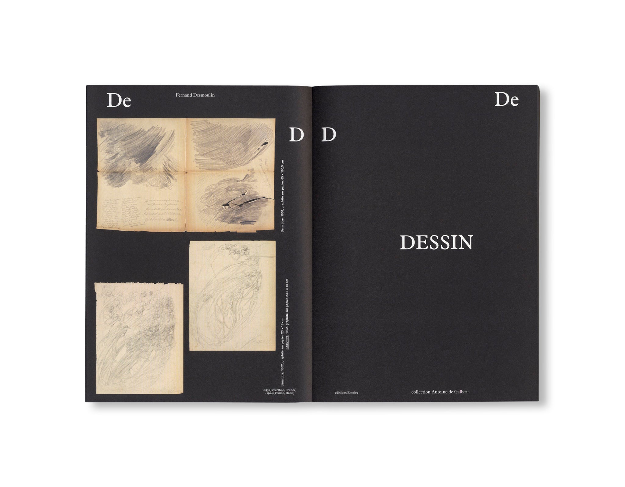 DRAWING, ANTOINE DE GALBERT COLLECTION