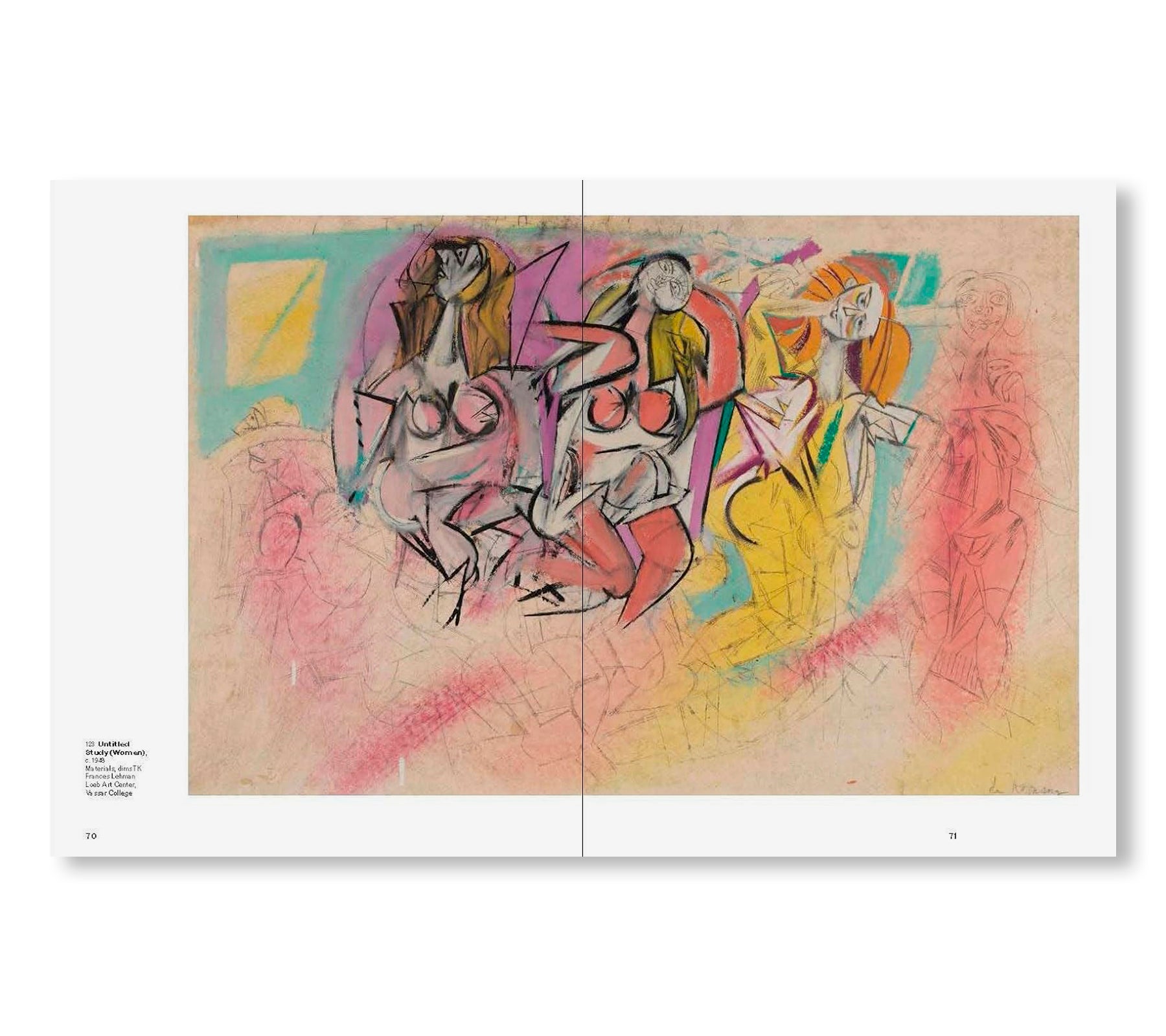 WILLEM DE KOONING DRAWING by Willem de Kooning
