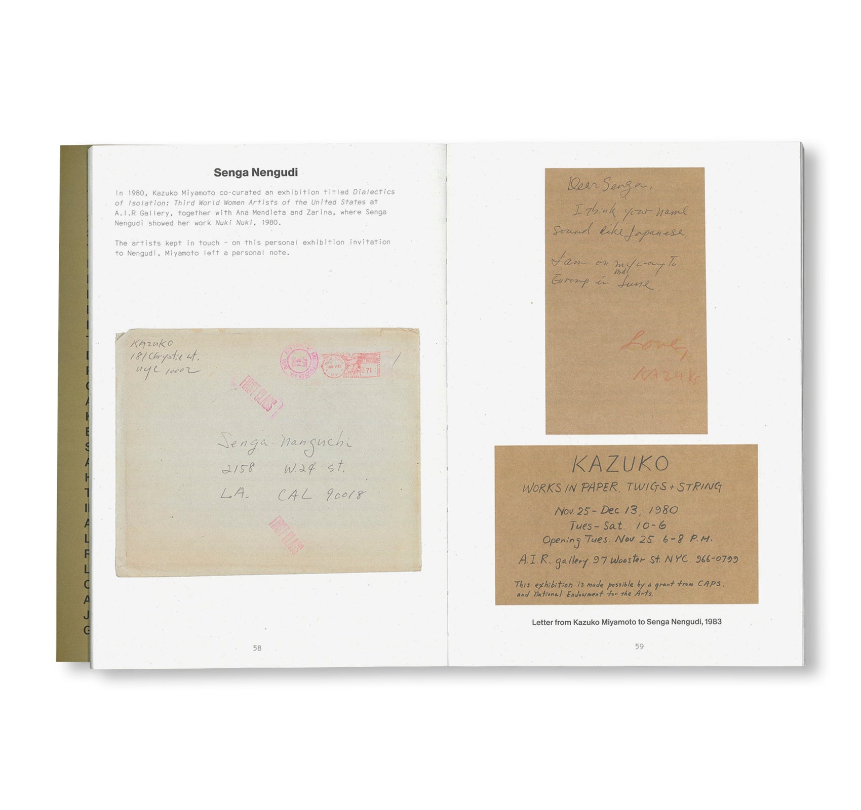 STRING CONSTRUCTIONS by Kazuko Miyamoto