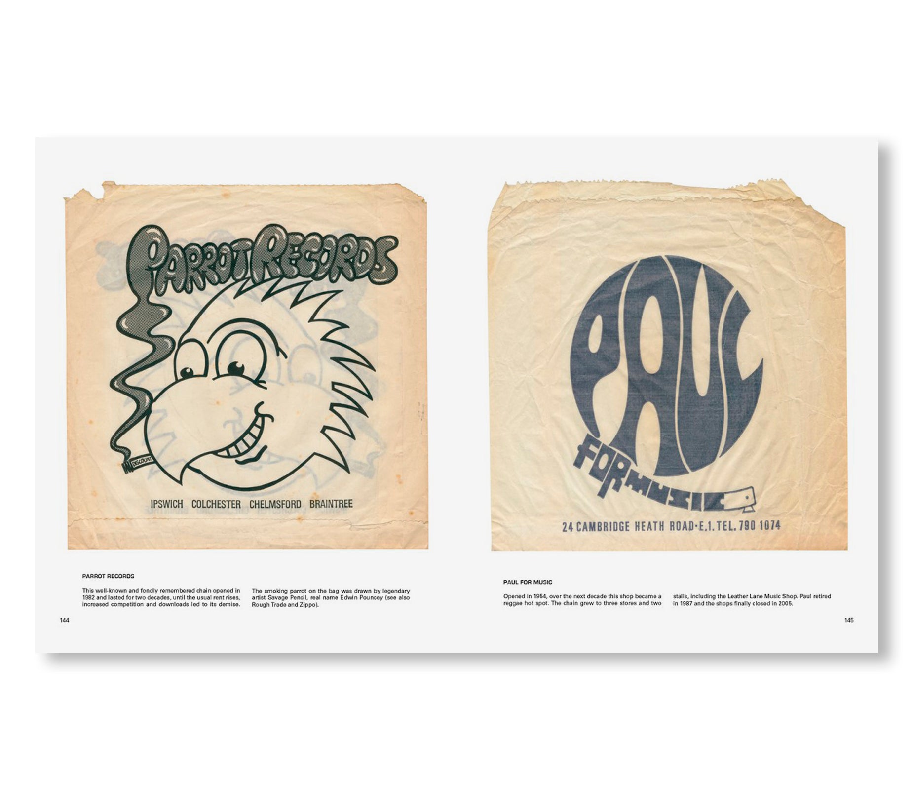 A–Z OF RECORD SHOP BAGS by Jonny Trunk