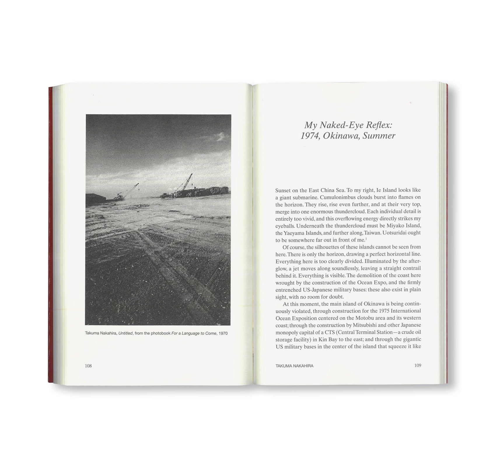 AT THE LIMITS OF THE GAZE: SELECTED WRITINGS BY TAKUMA NAKAHIRA by Takuma Nakahira