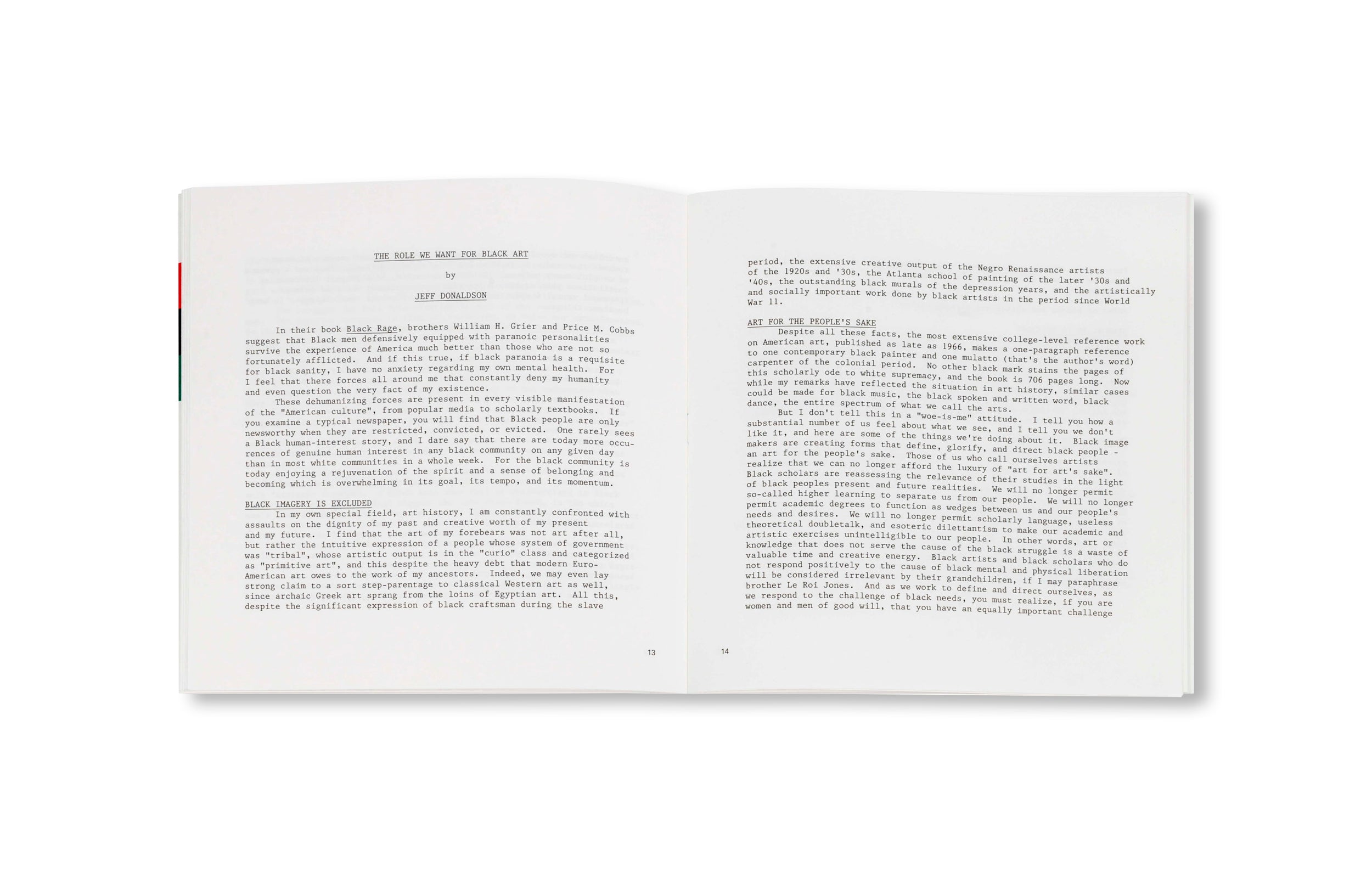 BLACK ART NOTES by Tom Lloyd [SECOND PRINTING]