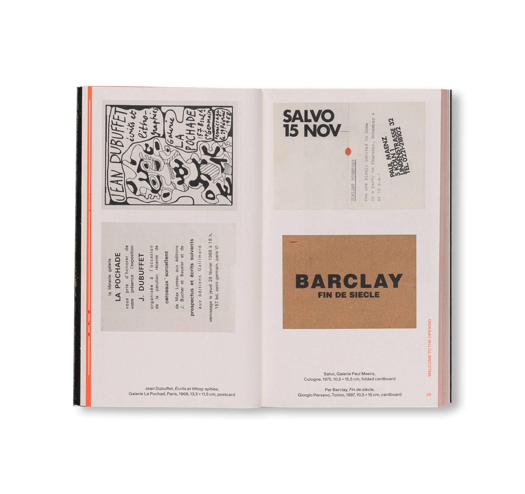 A WORK WILL BE SHOWN. ARTIST’S INVITATIONS AND ANNOUNCEMENTS 1960-2020 by Maurizio Nannucci