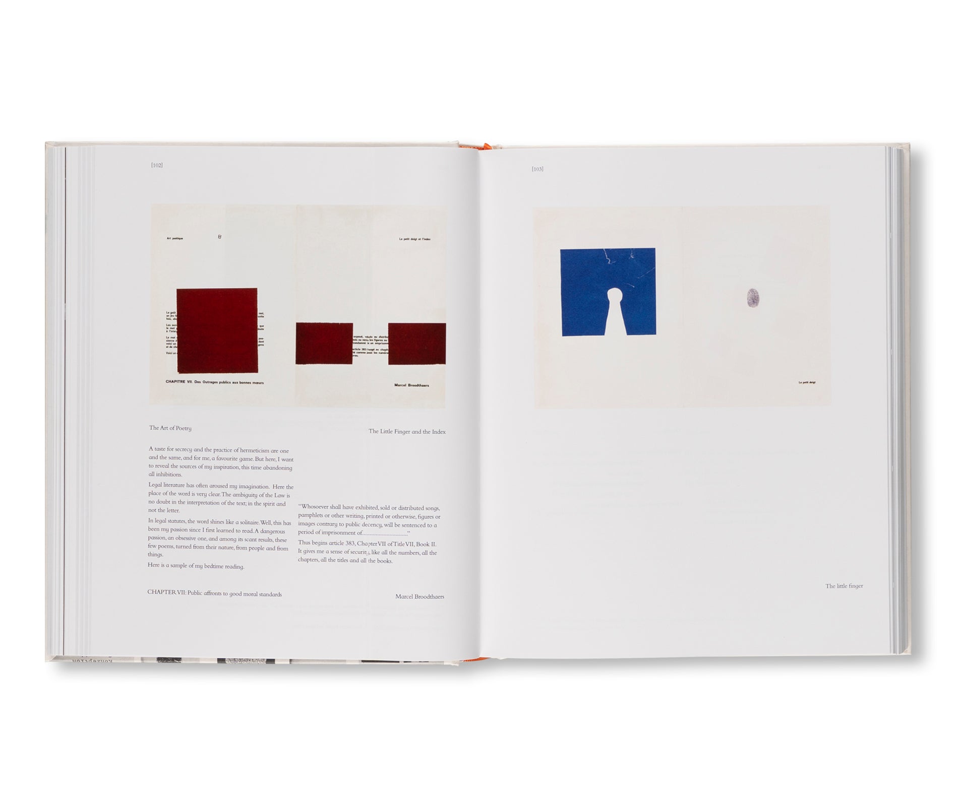 MARCEL BROODTHAERS: COLLECTED WRITINGS by Marcel Broodthaers