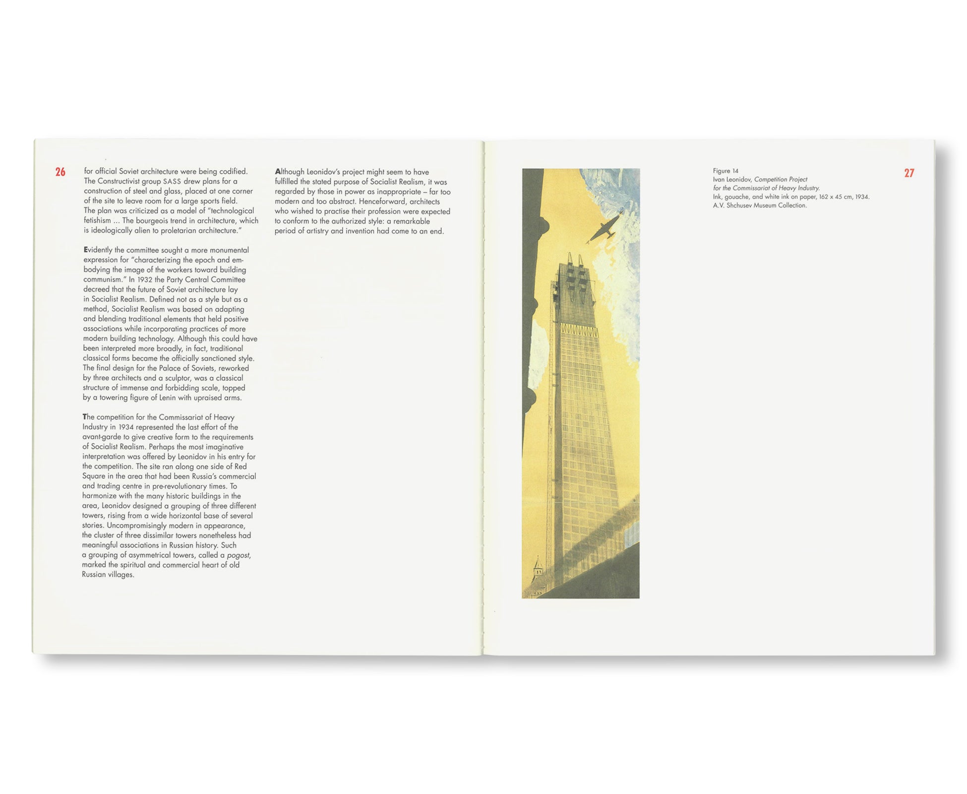 SOVIET AVANT-GARDE PUBLICATIONS; ARCHITECTURAL DRAWINGS OF THE RUSSIAN AVANT-GARDE, 1917–1935 [ENGLISH EDITION]