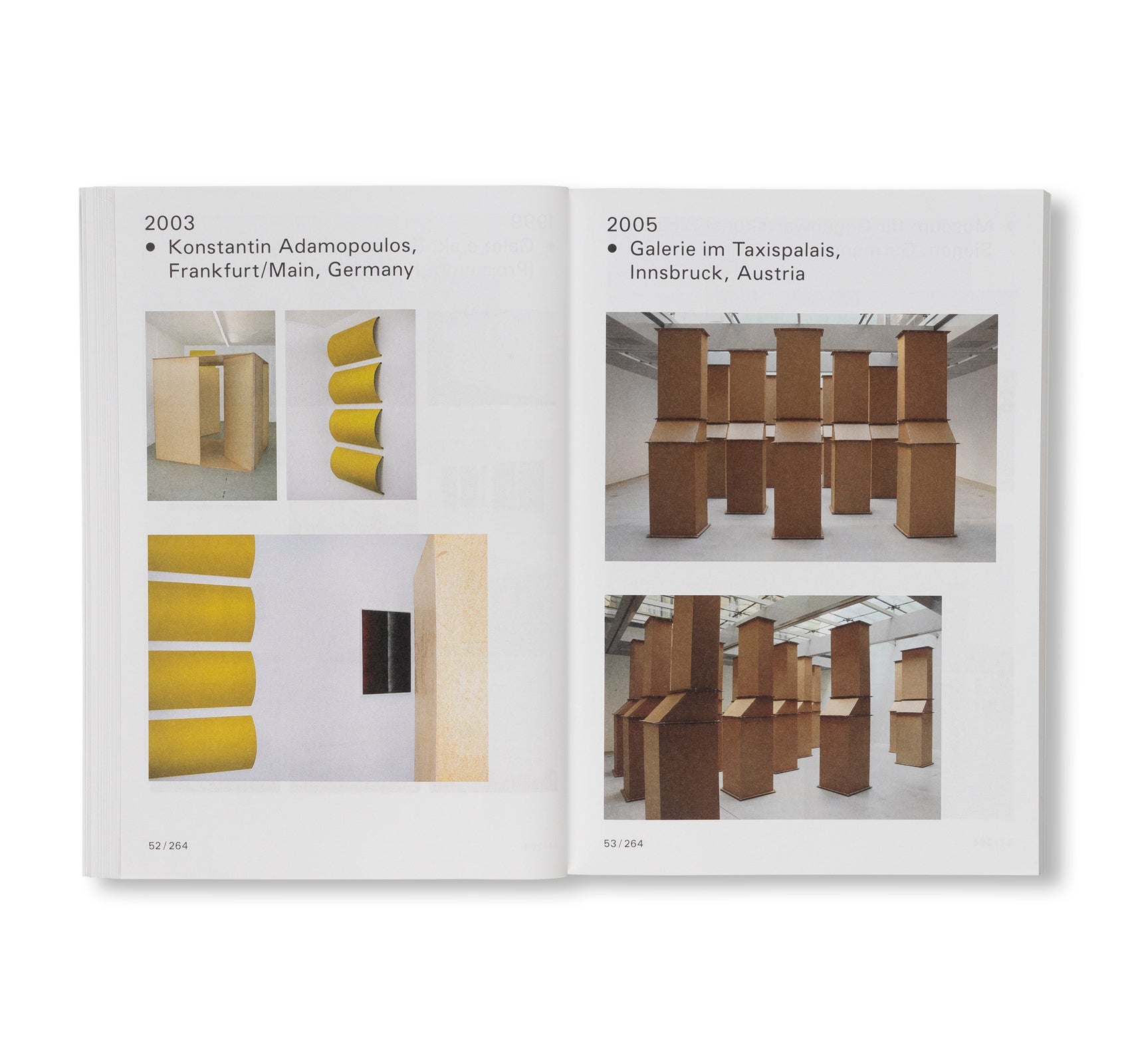 INSTALLATION VIEWS by Charlotte Posenenske