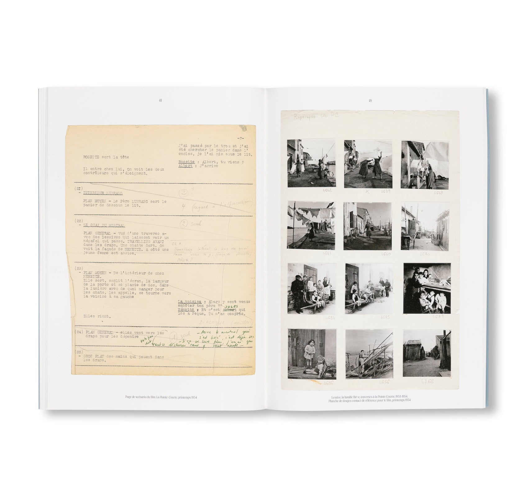 AGNÈS VARDA. LA POINTE COURTE, DES PHOTOGRAPHIES AU FILM by Agnès Varda