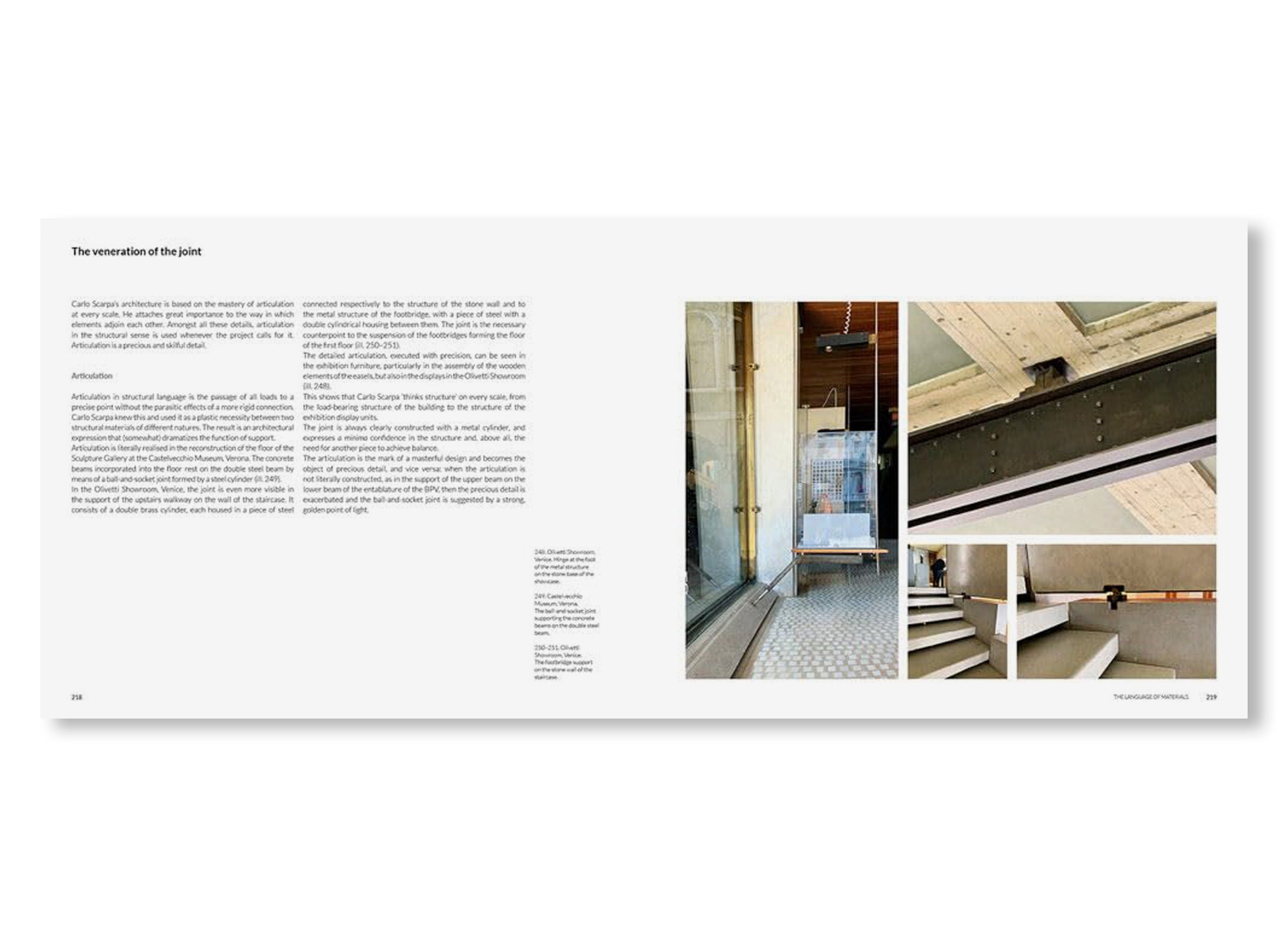 CARLO SCARPA: THE MESSAGE OF THE STRUCTURE by Carlo Scarpa