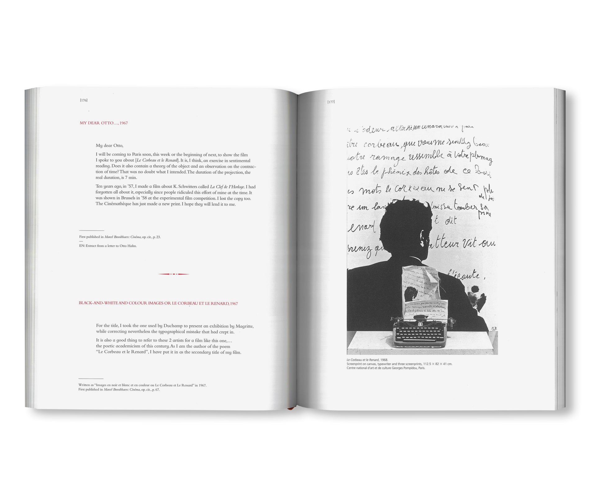MARCEL BROODTHAERS: COLLECTED WRITINGS by Marcel Broodthaers