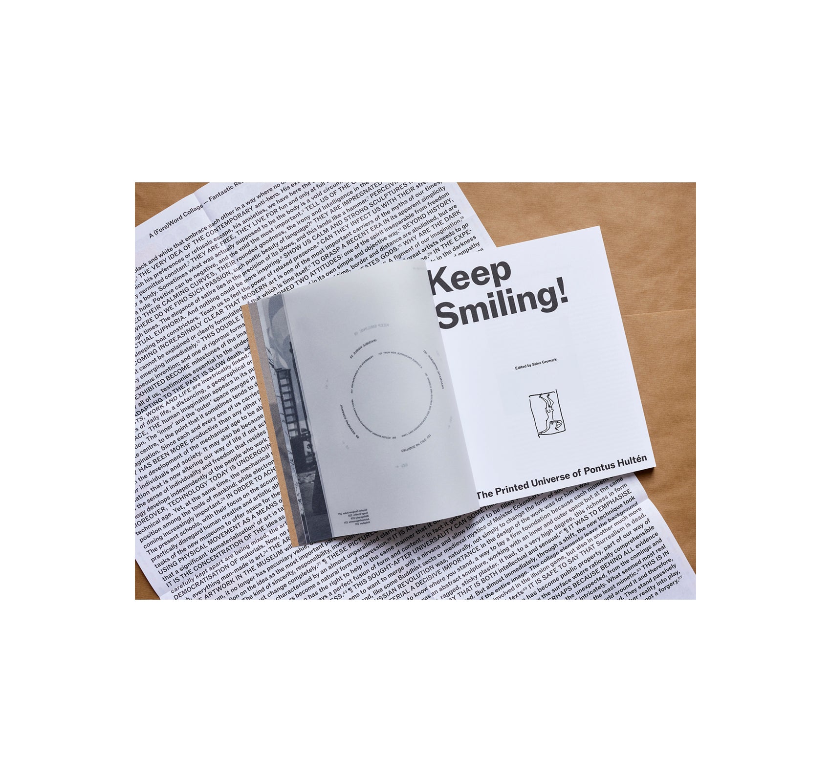 KEEP SMILING! – THE PRINTED UNIVERSE OF PONTUS HULTEN by Pontus Hultén, Stina Gromark [ENGLISH EDITION]