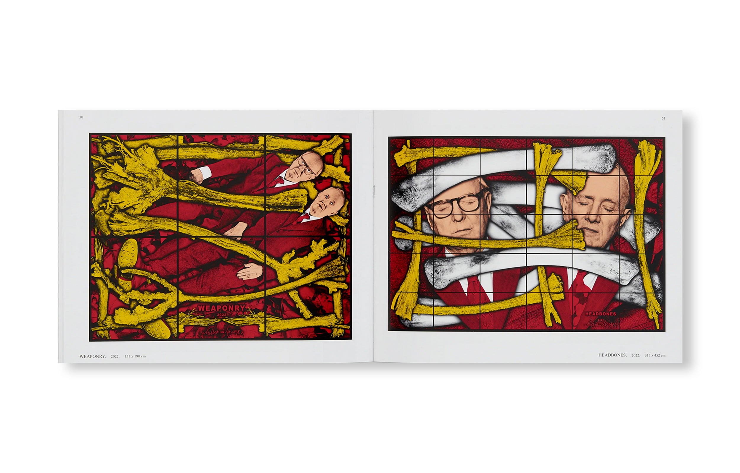 THE CORPSING PICTURES by Gilbert and George [SIGNED]