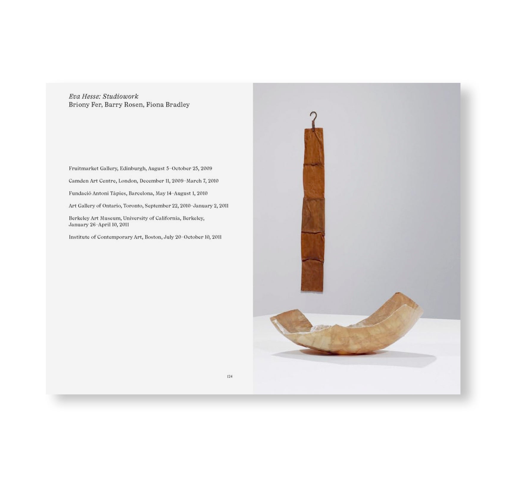 EVA HESSE: EXHIBITIONS, 1972–2022 by Eva Hesse