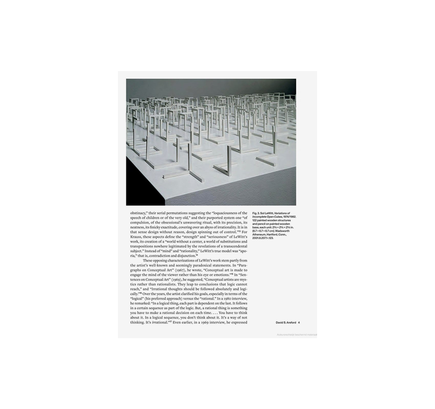 LOCATING SOL LEWITT by Sol LeWitt