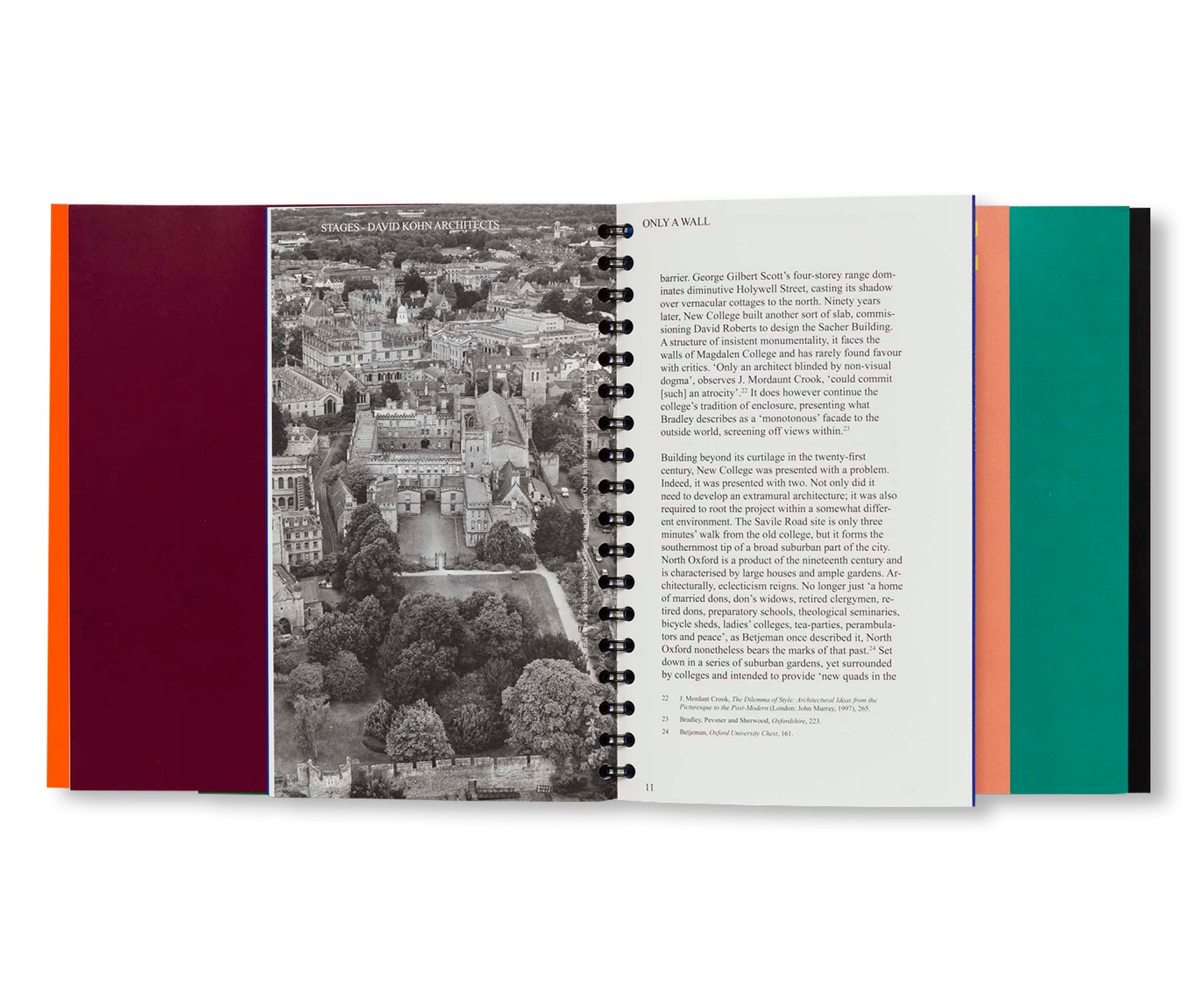 DAVID KOHN ARCHITECTS. STAGES - AN ARCHITECT´S BOOK by David Kohn Architects