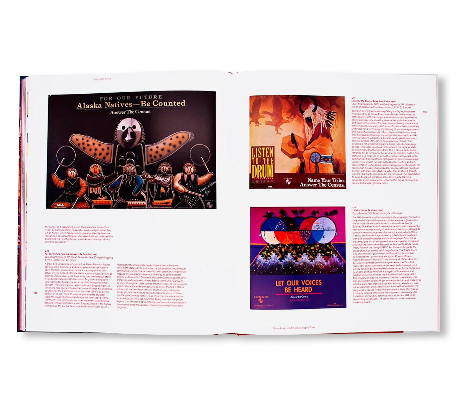 DESIGNED TO BE RED: NATIVE AMERICAN AND INDIGENOUS GRAPHIC WORK