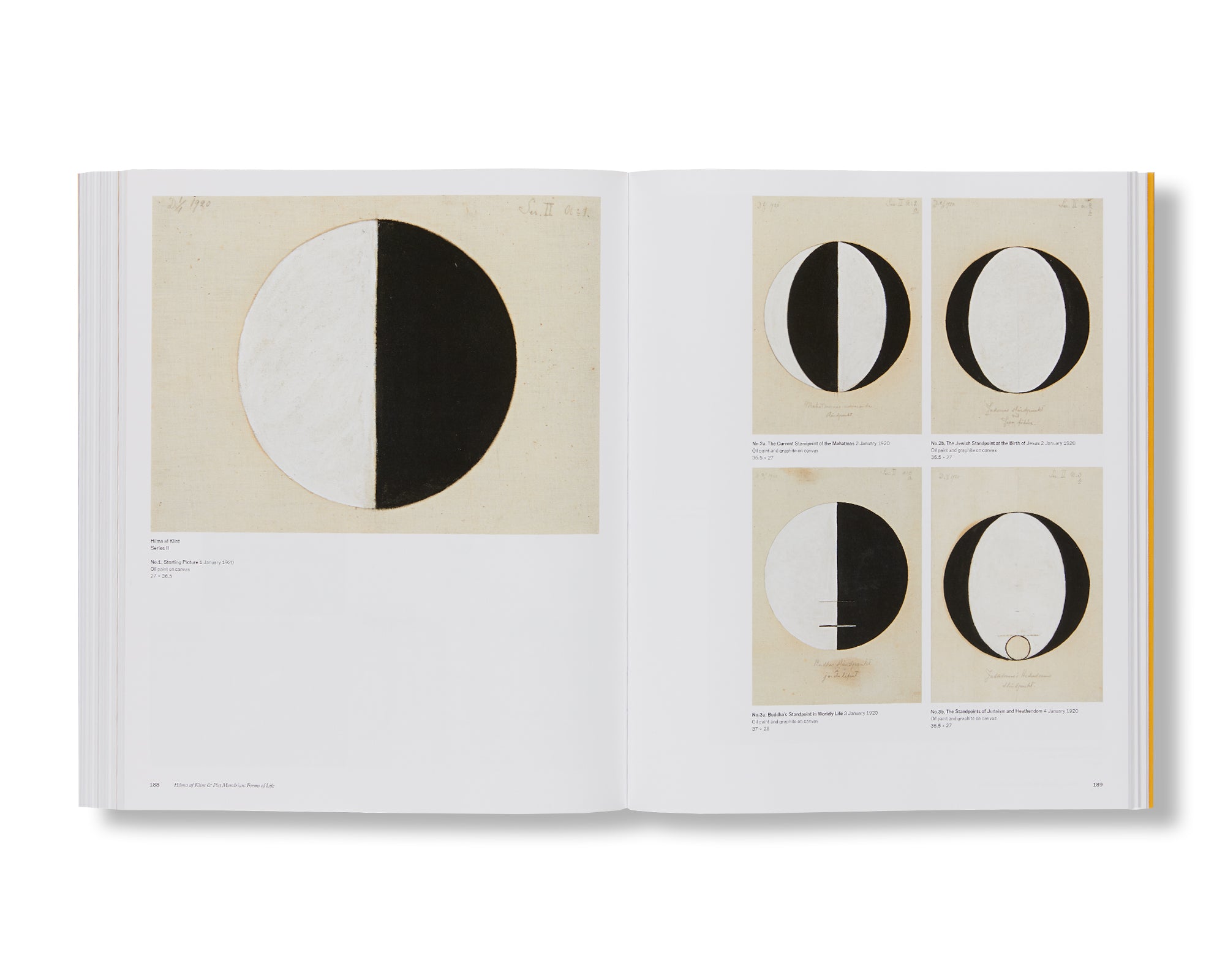 HILMA AF KLINT AND PIET MONDRIAN: FORMS OF LIFE by Hilma af Klint, Piet Mondrian [SOFTCOVER]