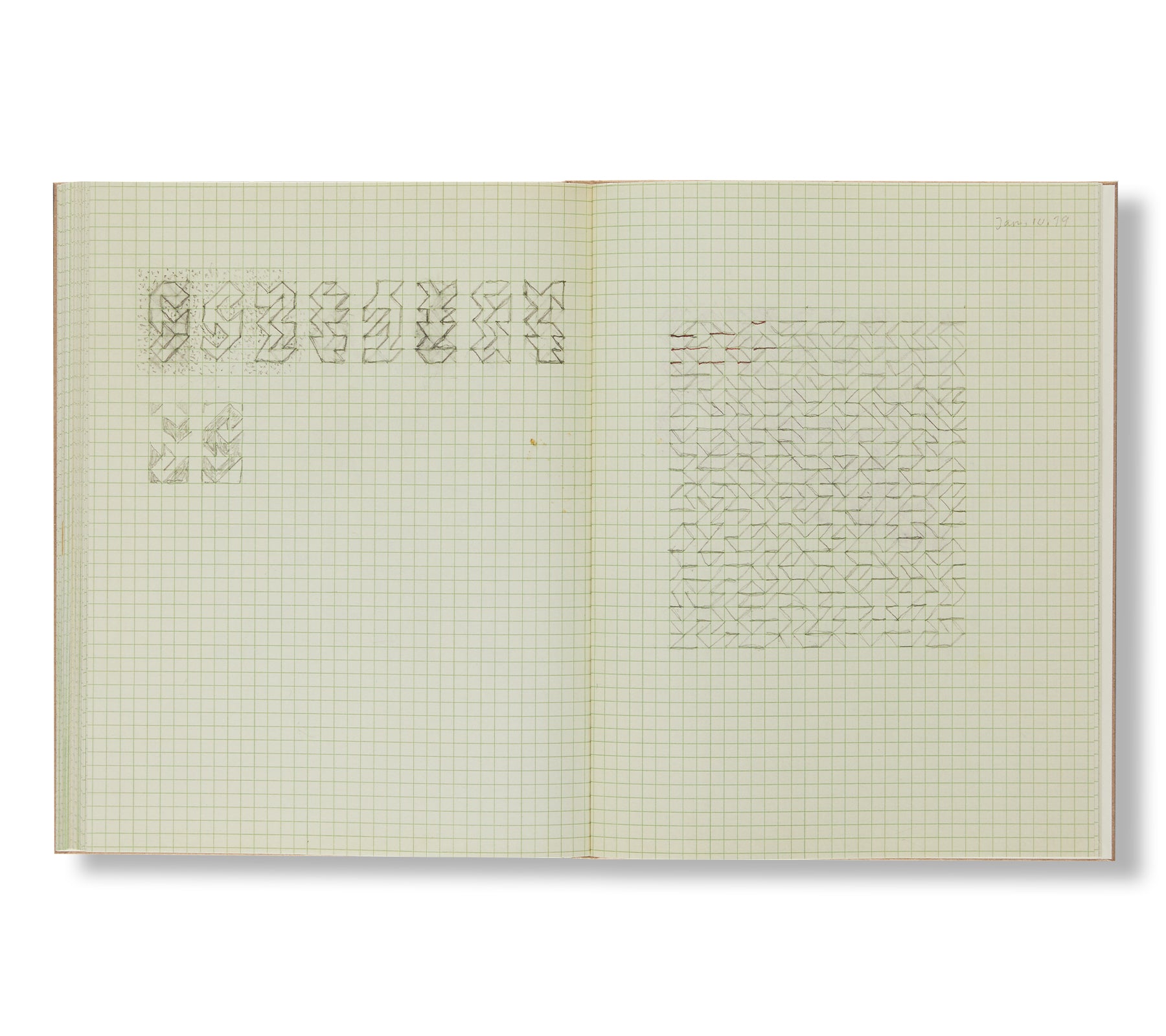 NOTEBOOK 1970–1980 by Anni Albers