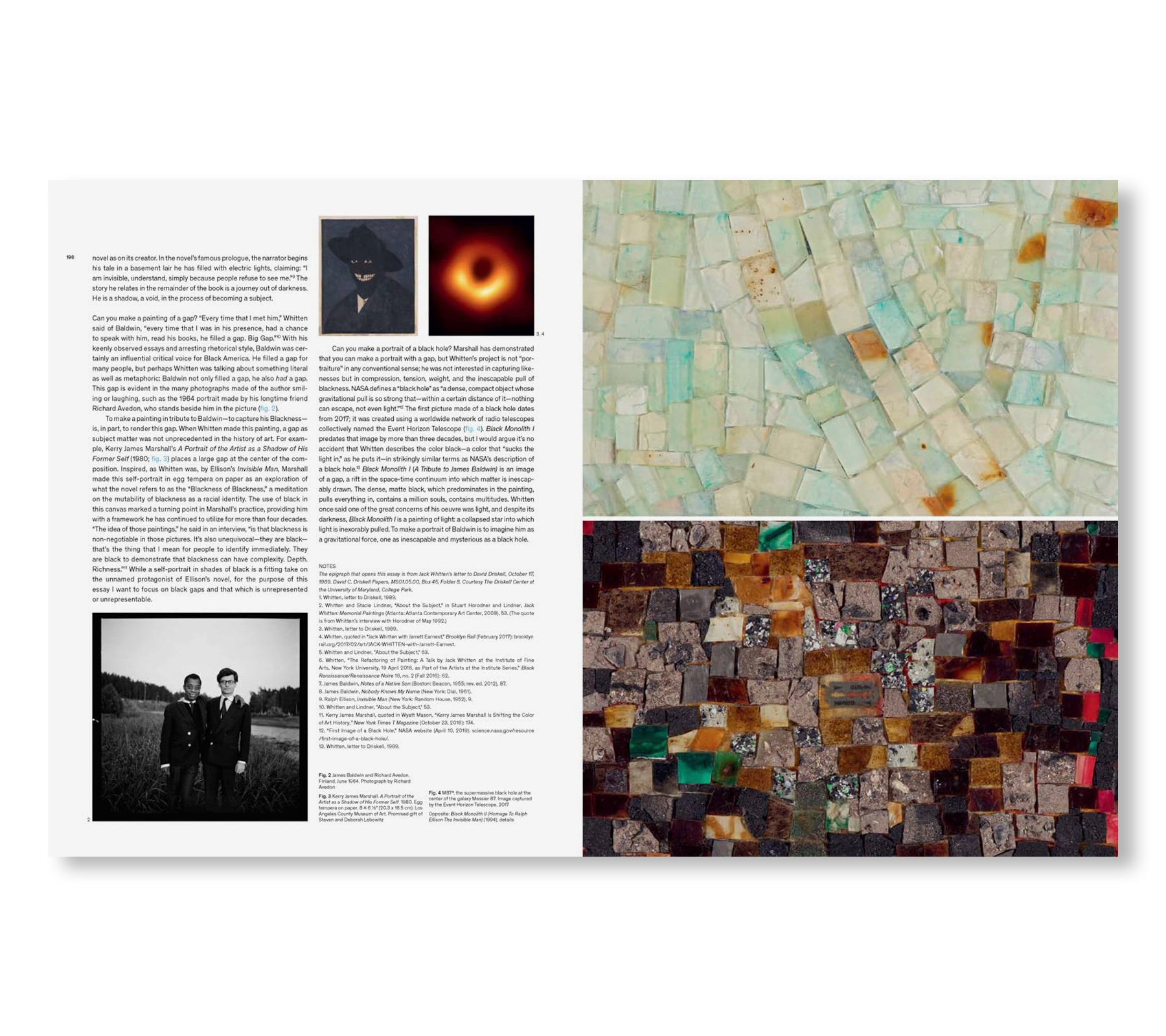 THE MESSENGER by Jack Whitten